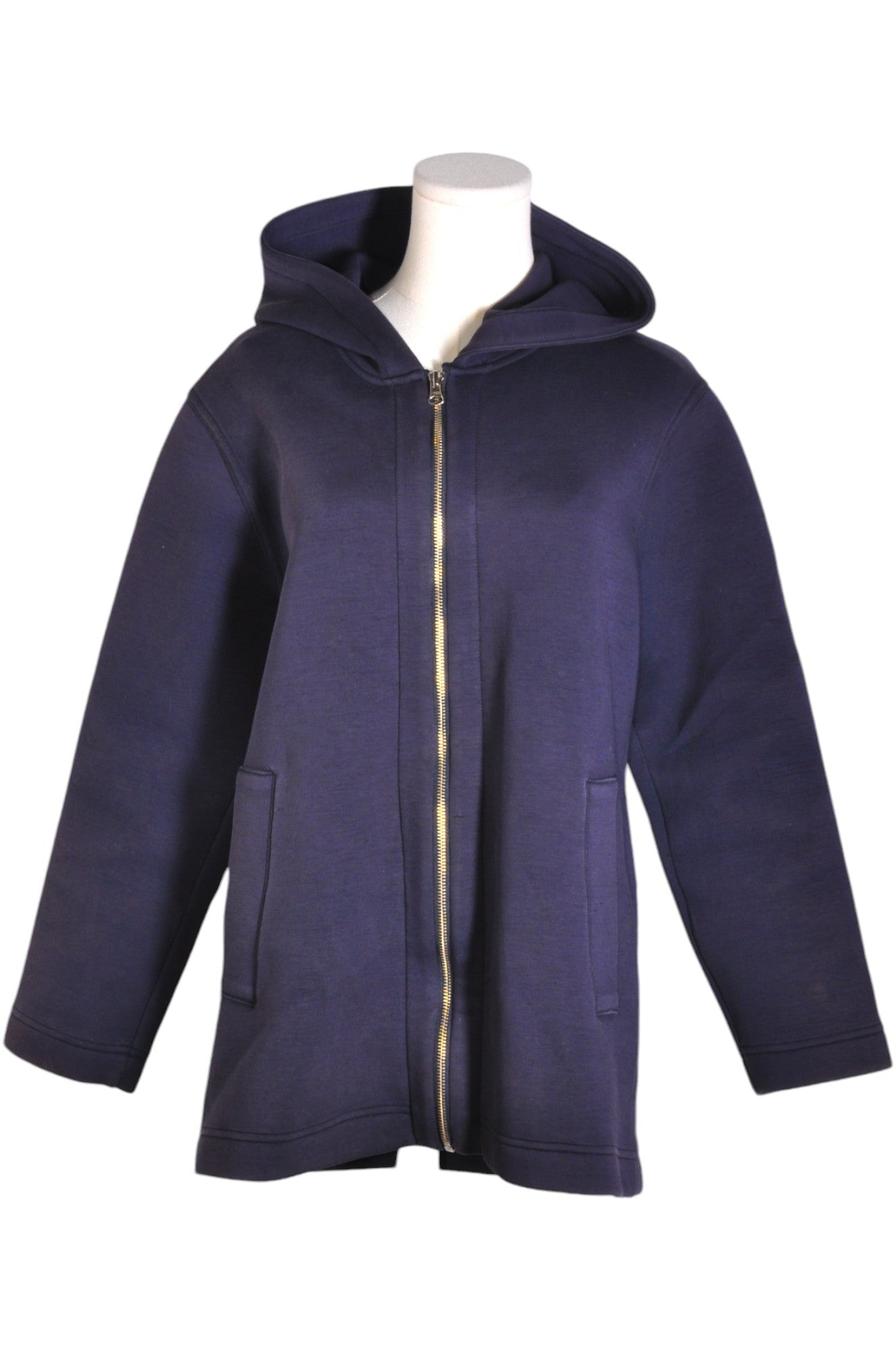 Stylish J. CREW Regular Fit Women's Blue Coat - Size S