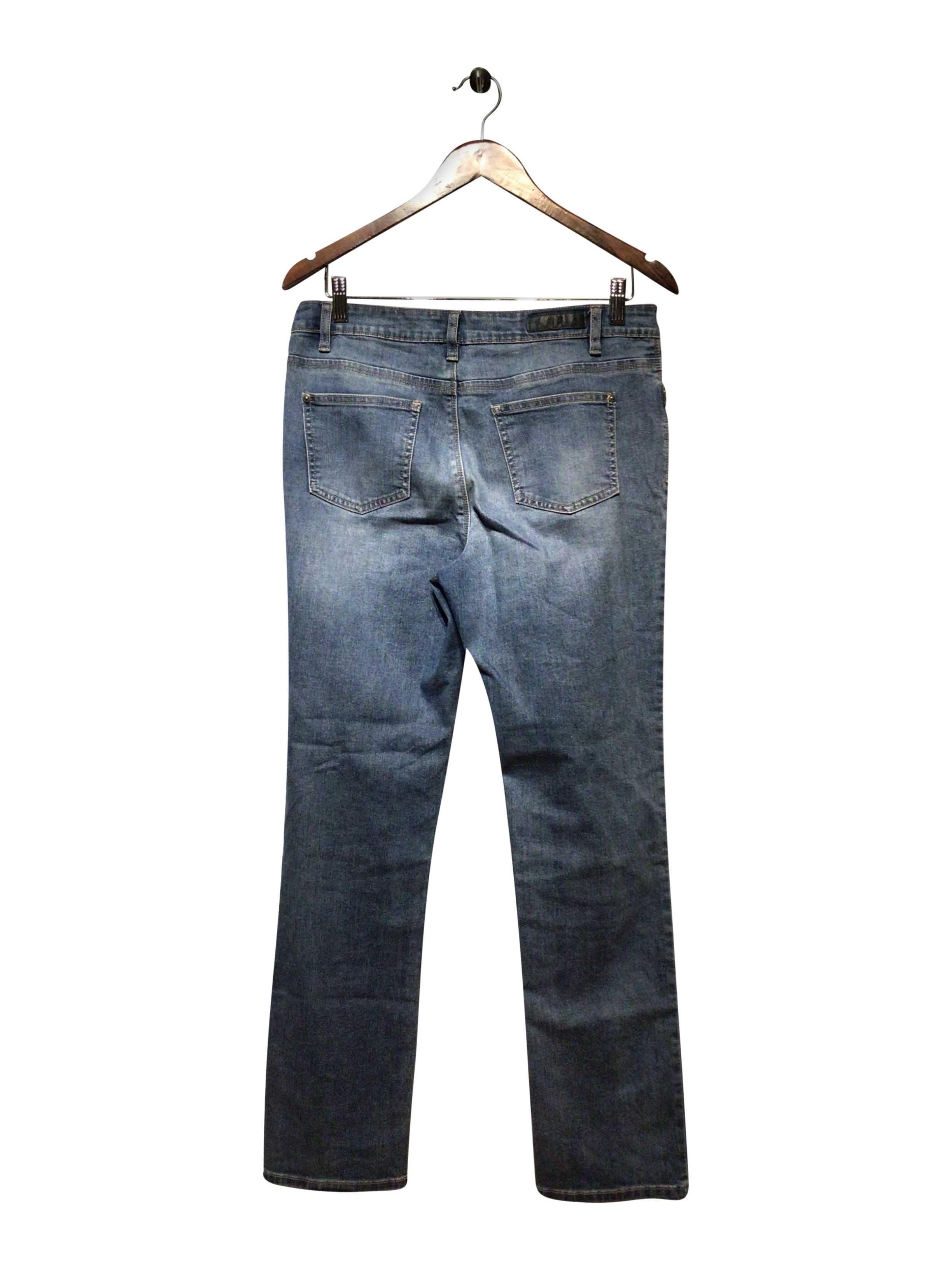 BUFFALO BY DAVID BITTON Stylish Regular Fit Blue Straight - Legged Jeans Size 10x30