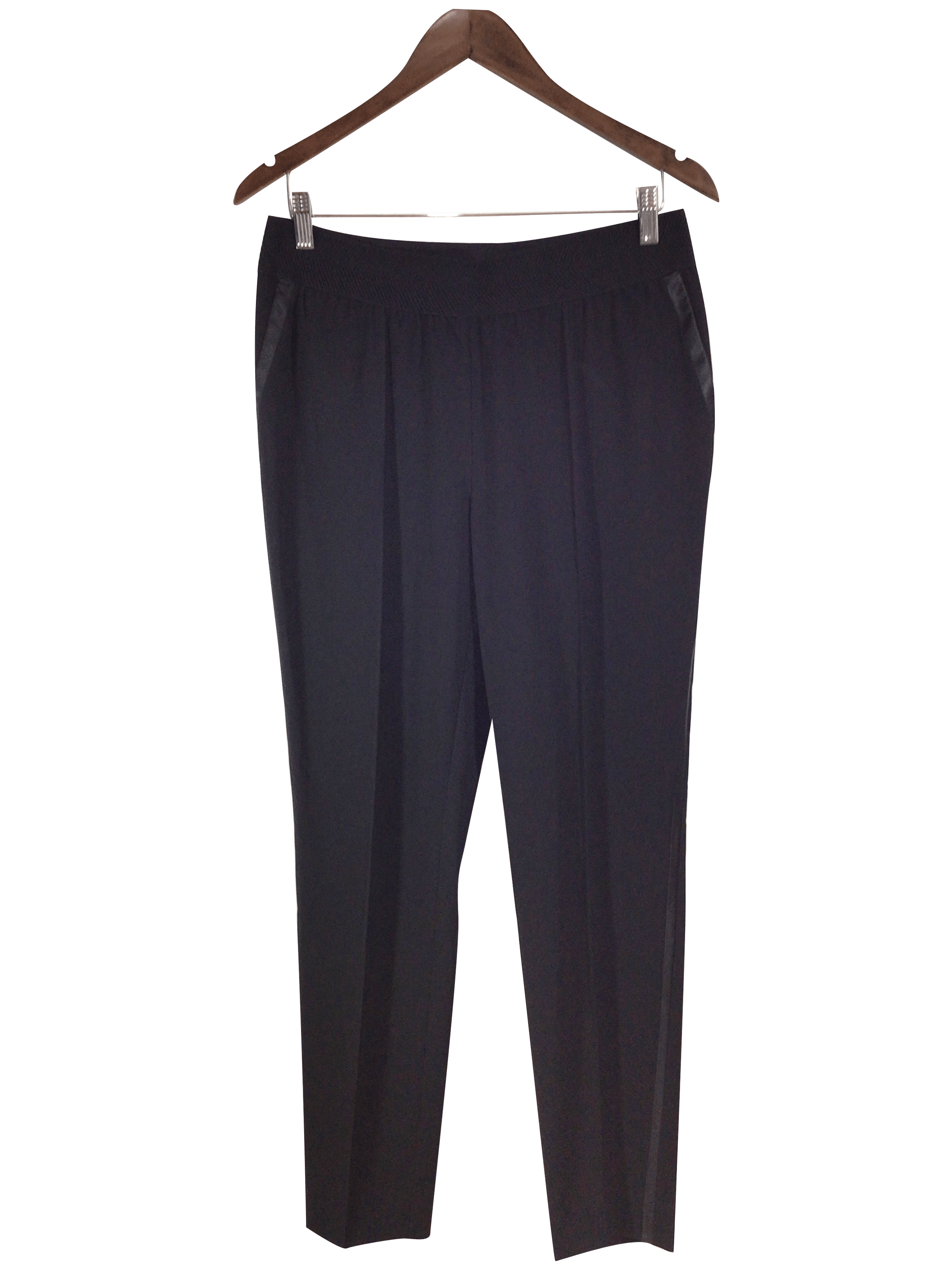 Stylish CHATEAU Women's Regular Fit Black Trousers - Size 4