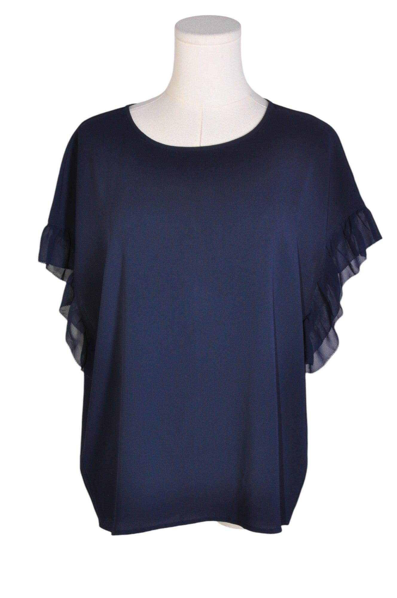 RW&CO Stylish Second-Hand Women's Blue Regular-Fit Blouses - Size S