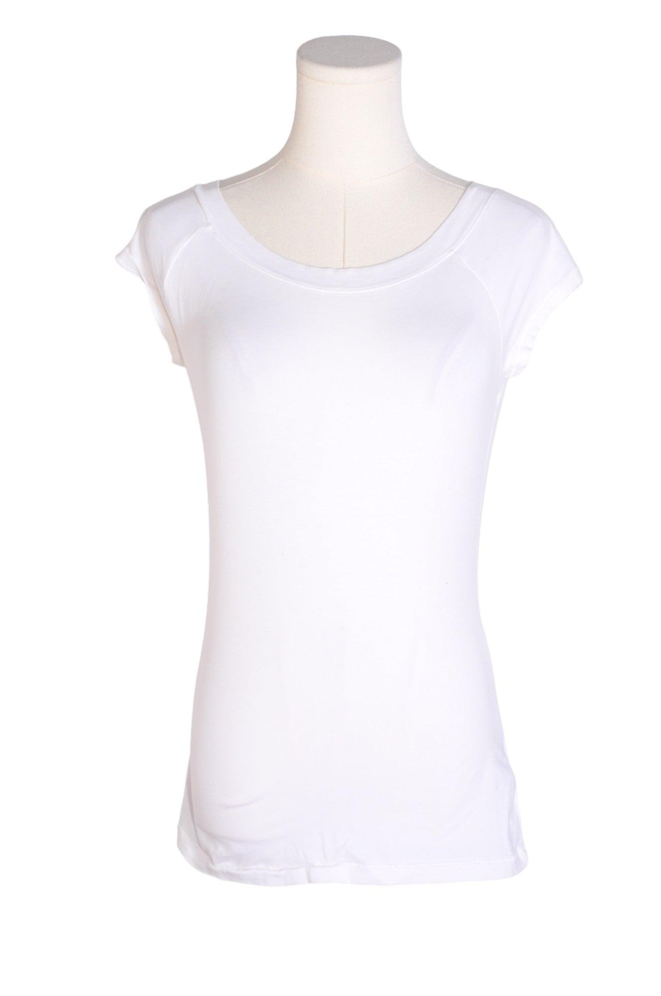 Stylish JACOB Women's Regular Fit White T-Shirt - Size S