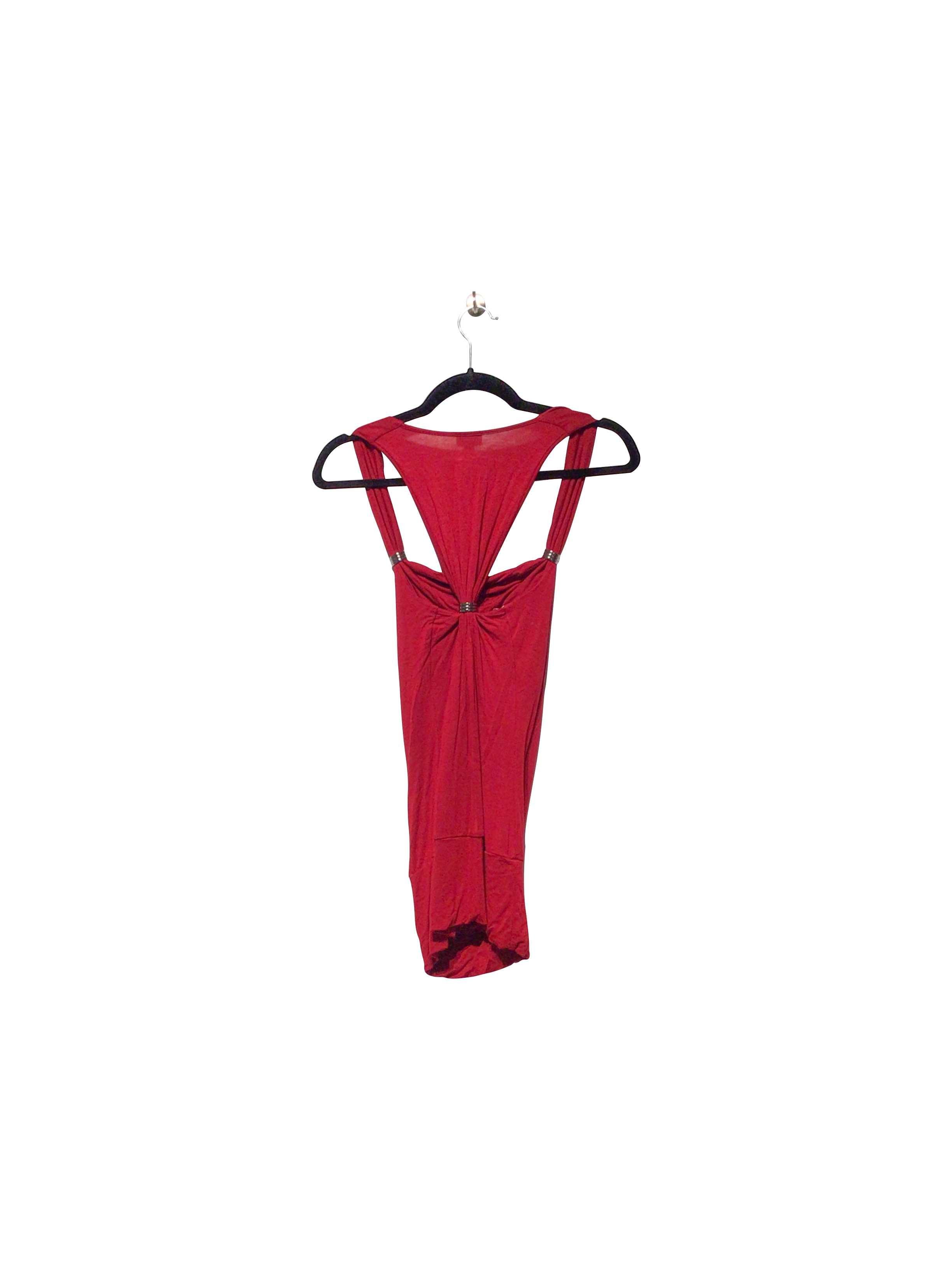 DYNAMITE Stylish Regular Fit Red Blouse - XS