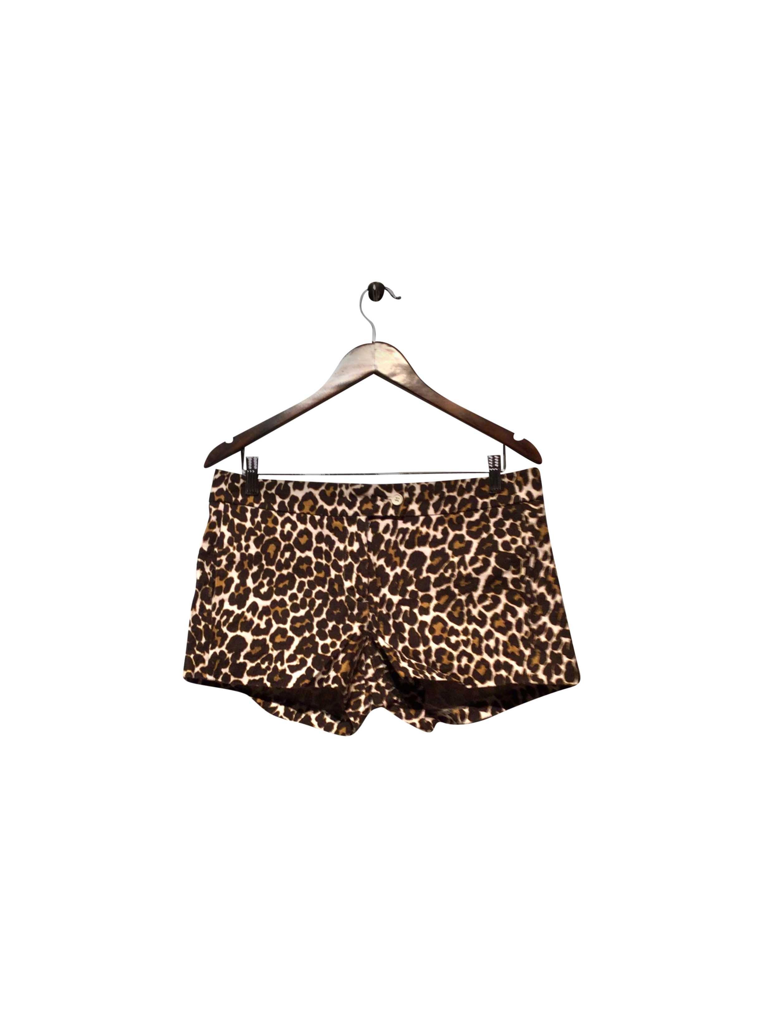J. CREW Stylish Regular Fit Brown Pant Shorts - Size 8