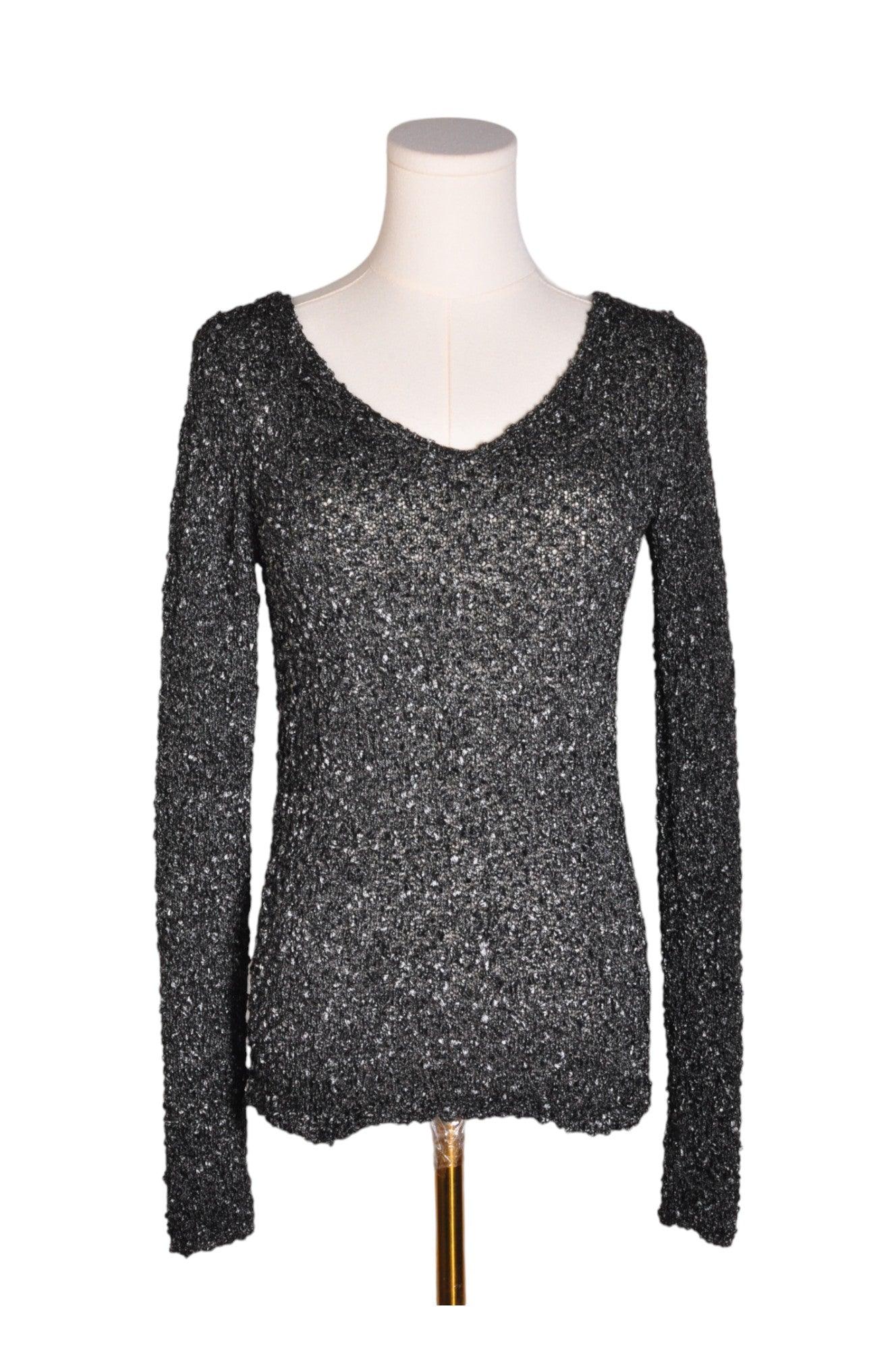 CLUB MONACO Stylish Women's Regular Fit Black Blouse - Size S