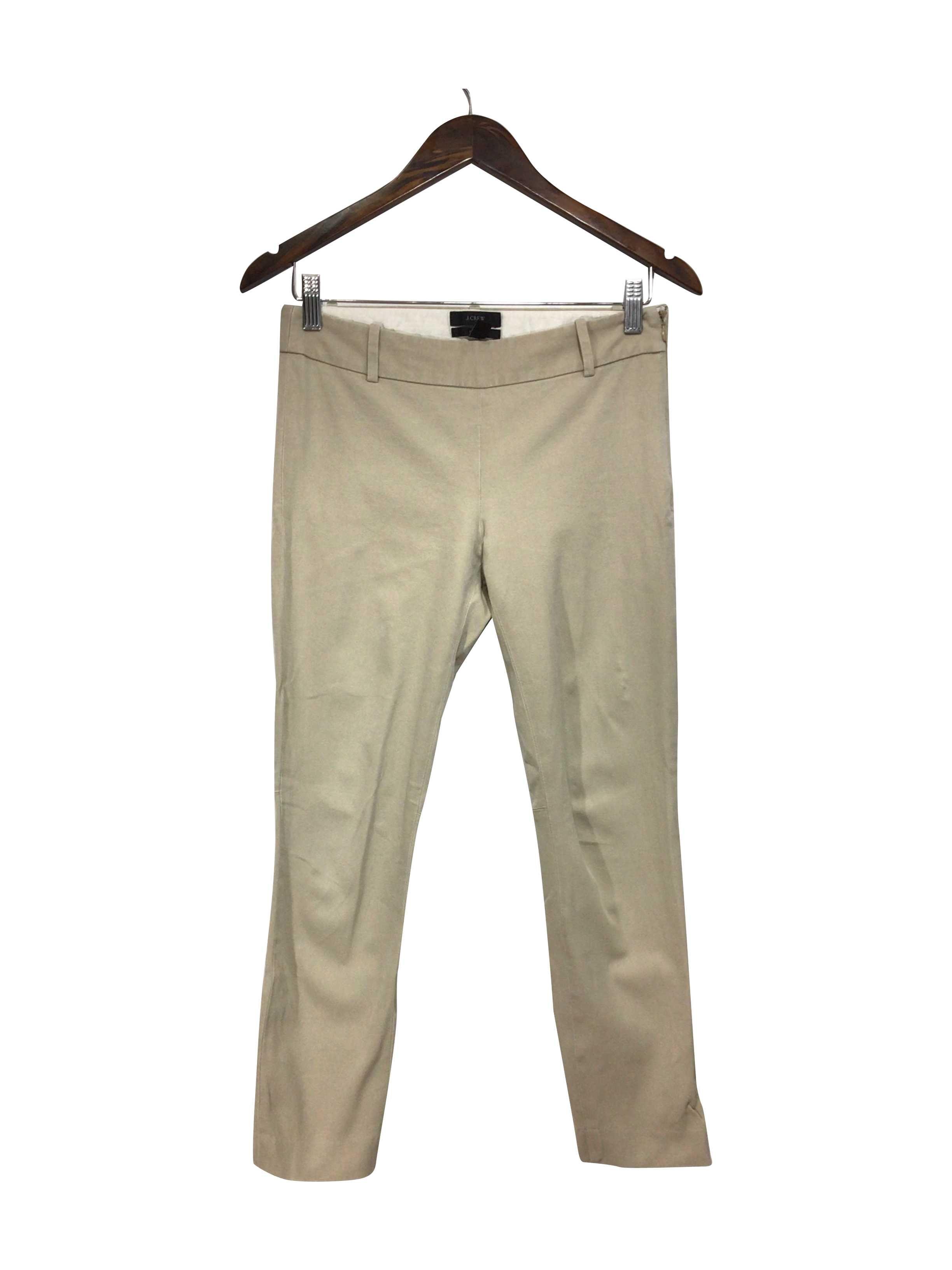 J. CREW Second - hand Regular Fit Ankle - Length Beige Pant Size 0