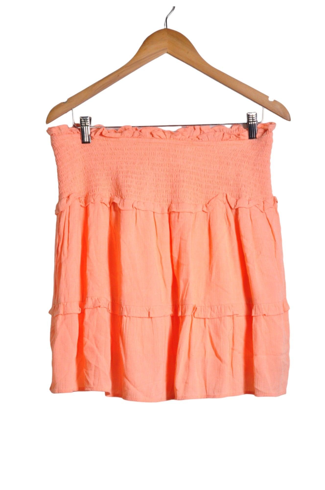 KOY RESORT Stylish Pink Regular Fit Women's Casual Skirts - XL