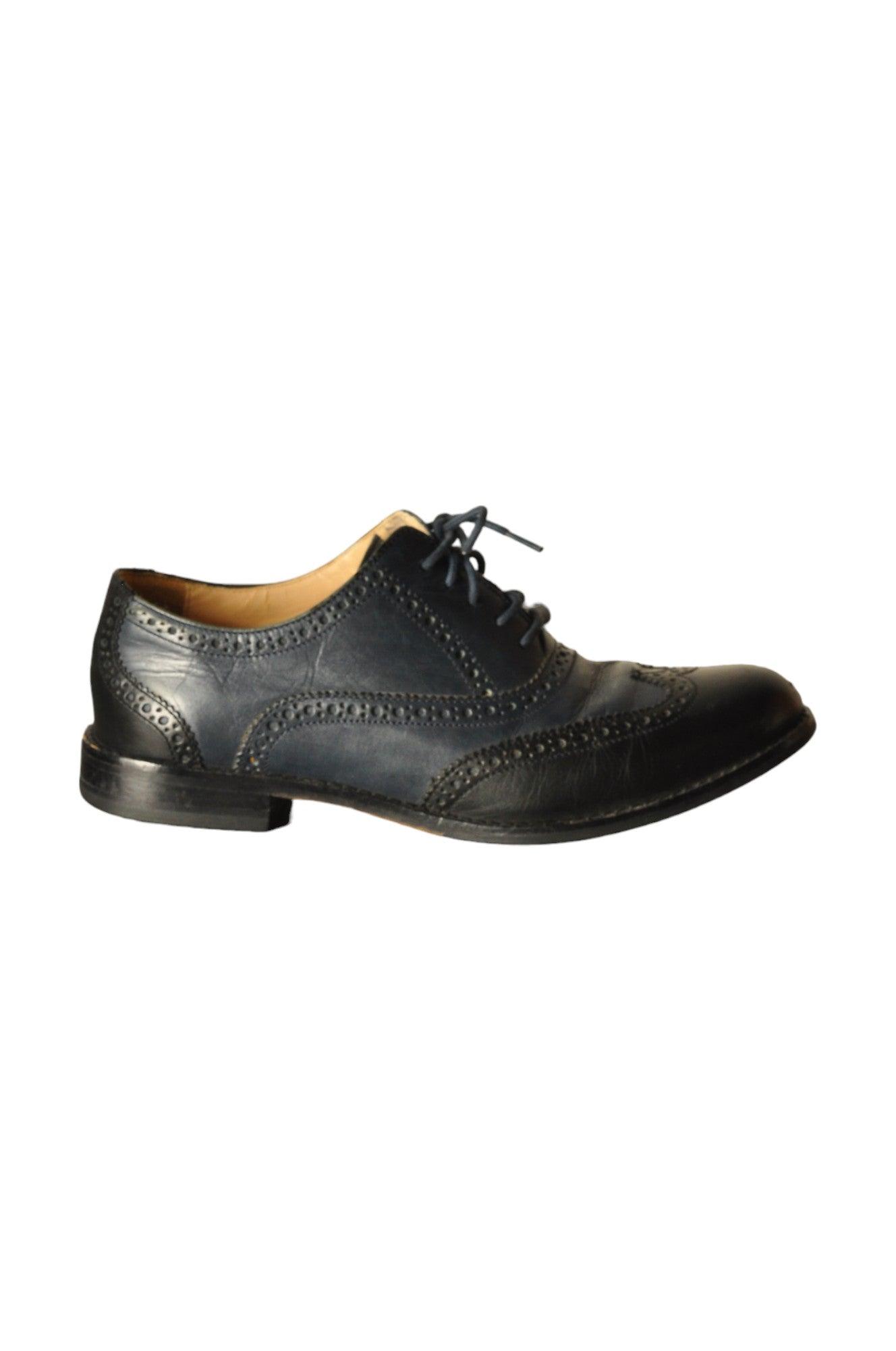 COLE HAAN Stylish Women's Blue Flat Shoes - Regular Fit, Size 7