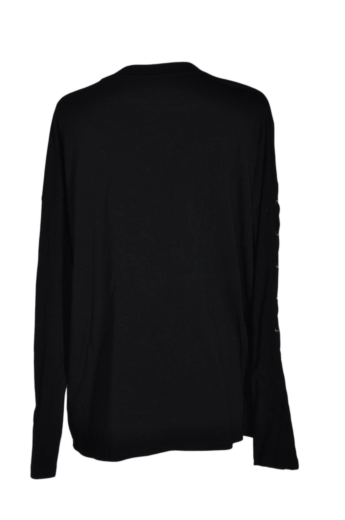 Stylish DKNY Second - Hand Women's Black Regular - Fit Sweater - Size L