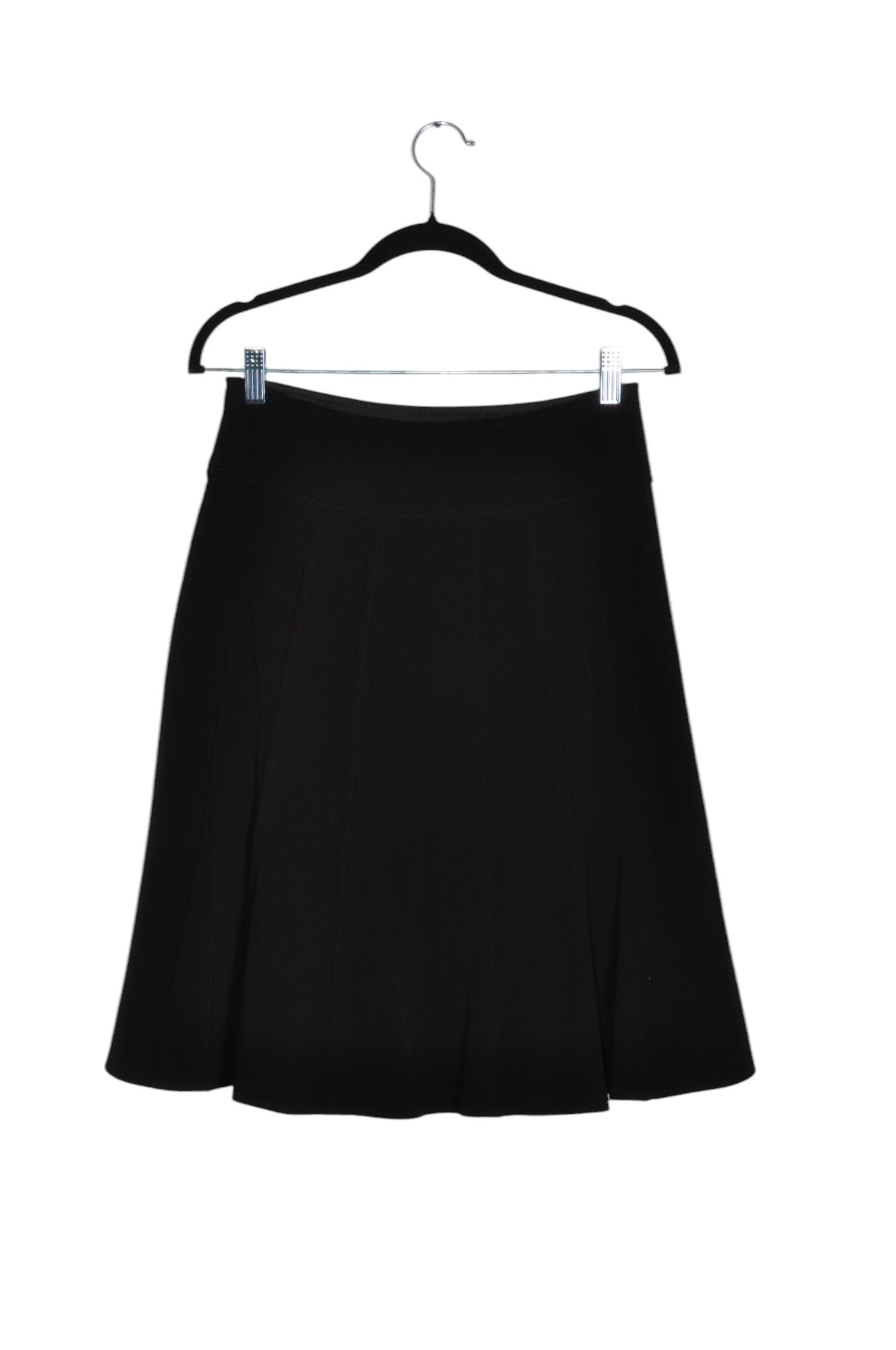 DEAREX WHITE Stylish Women's Black A-Line Regular Fit Skirt - Size 4