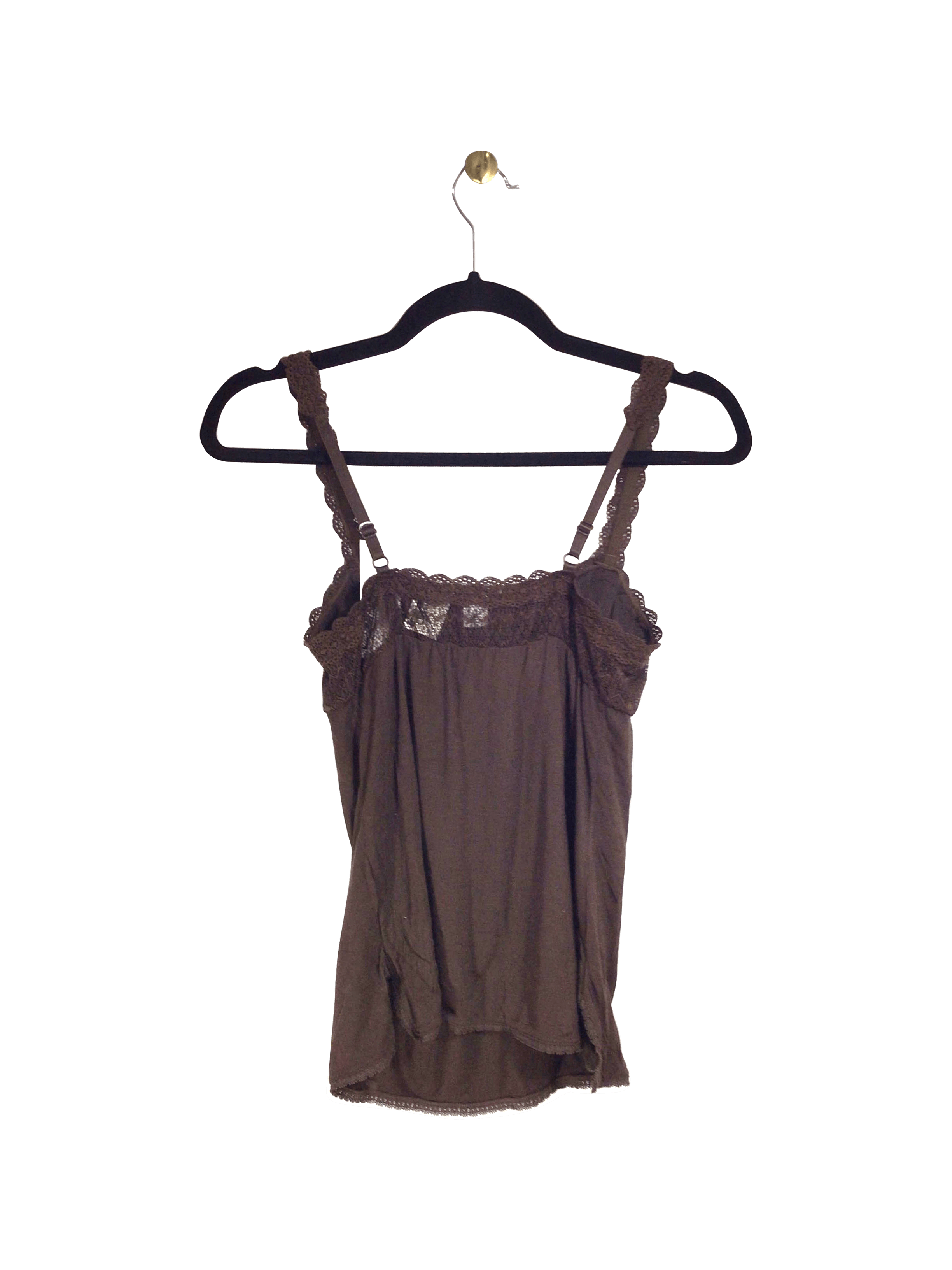 Stylish EBERJEY Women's Regular-Fit Brown Tank Tops - Size S