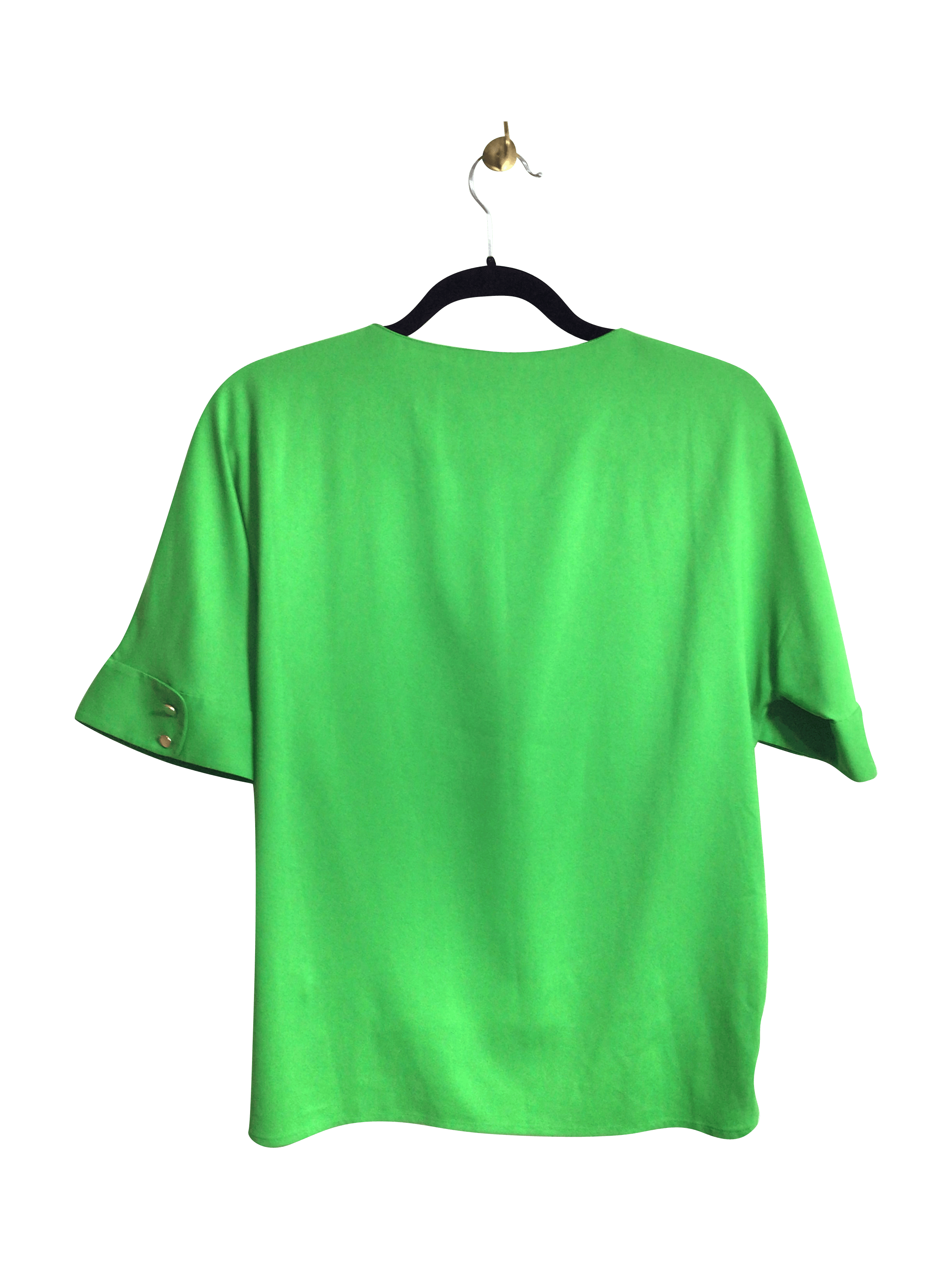 ANN TAYLOR Stylish Women's Regular-Fit Green Blouse - Size 2