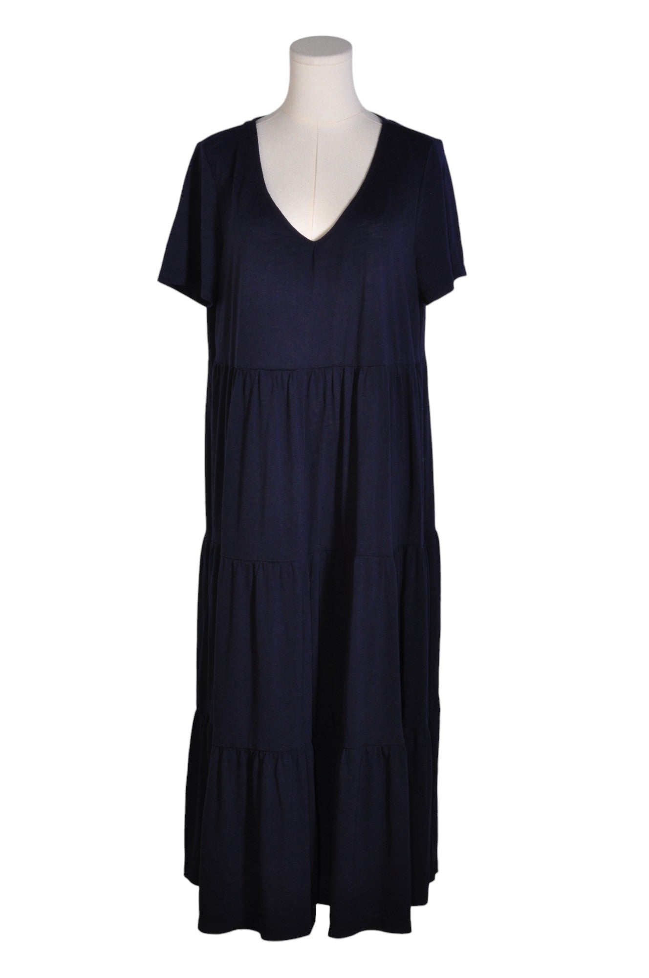 ANKO Stylish Women's Blue Regular Fit Maxi Dress - Size 14