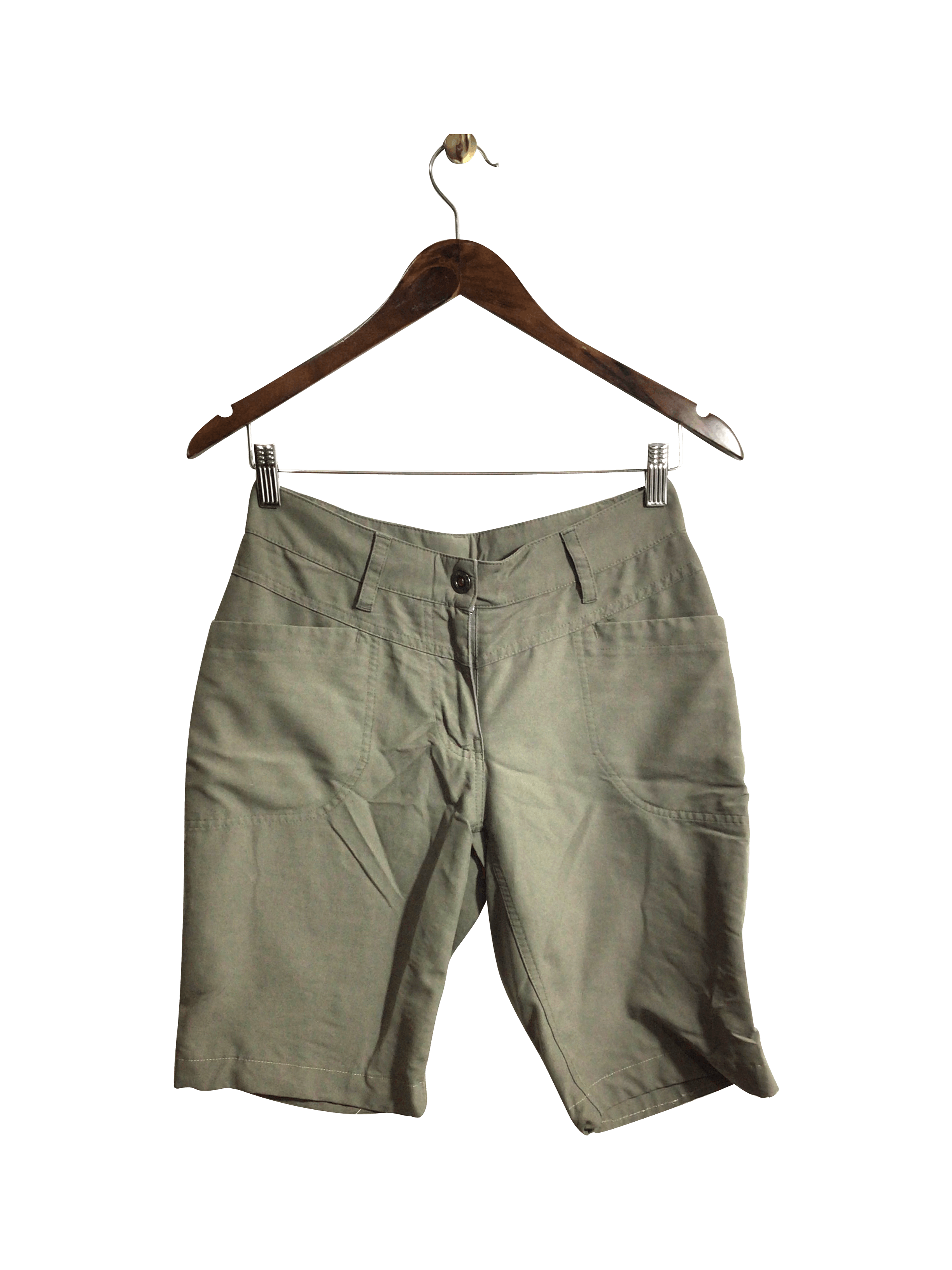 MOUNTAIN EQUIPMENT COOP Women's Stylish Classic Gray Regular Fit Shorts - Size 4
