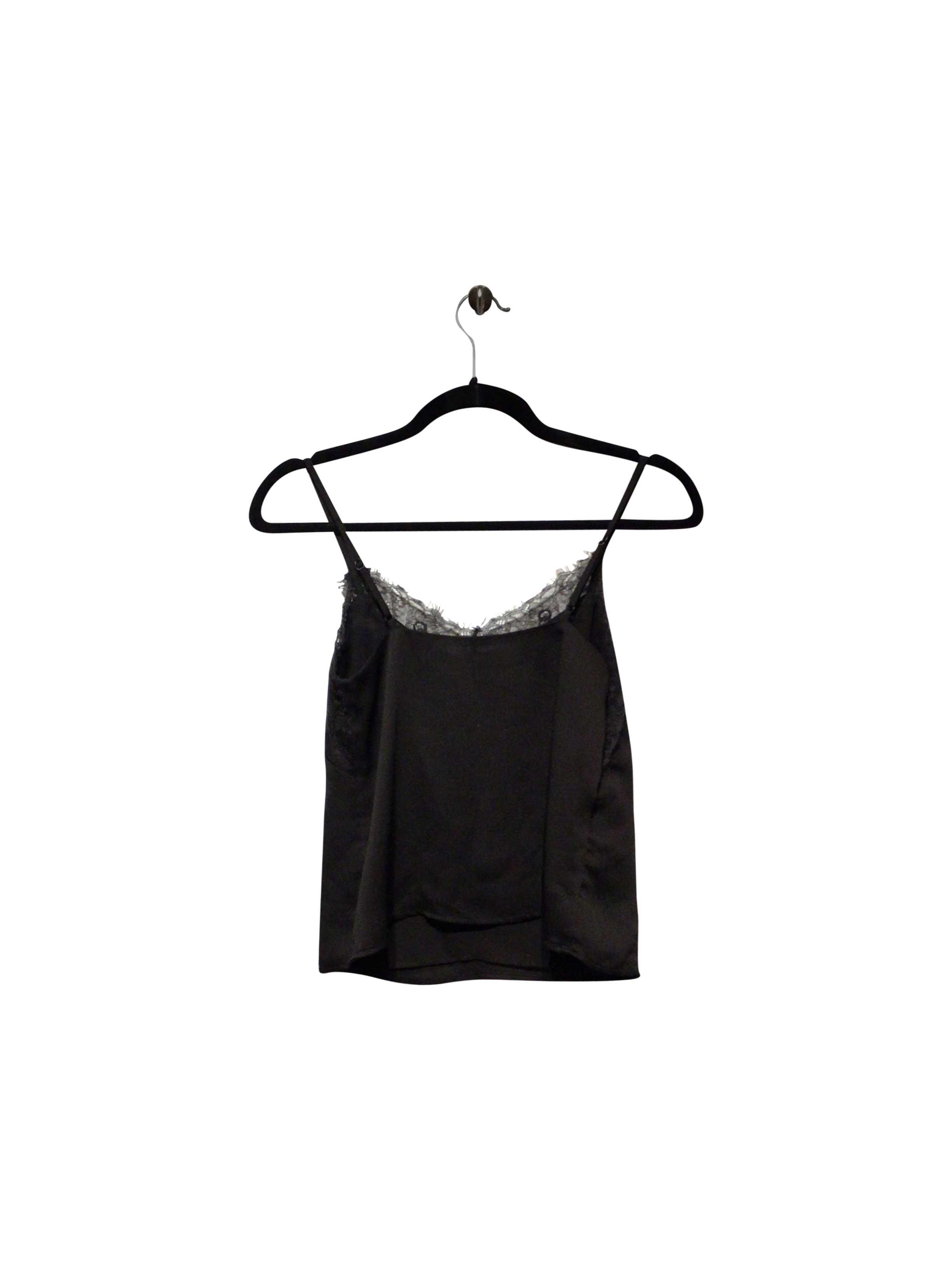 DYNAMITE Stylish Regular Fit Black Tank Top - XXS