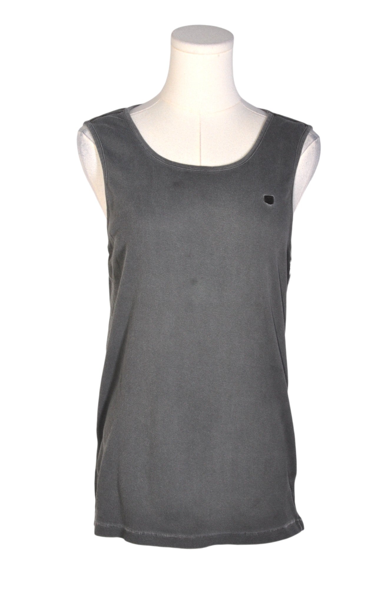 BRIXTON Stylish Women's Gray Regular Fit Tank Tops - Size M