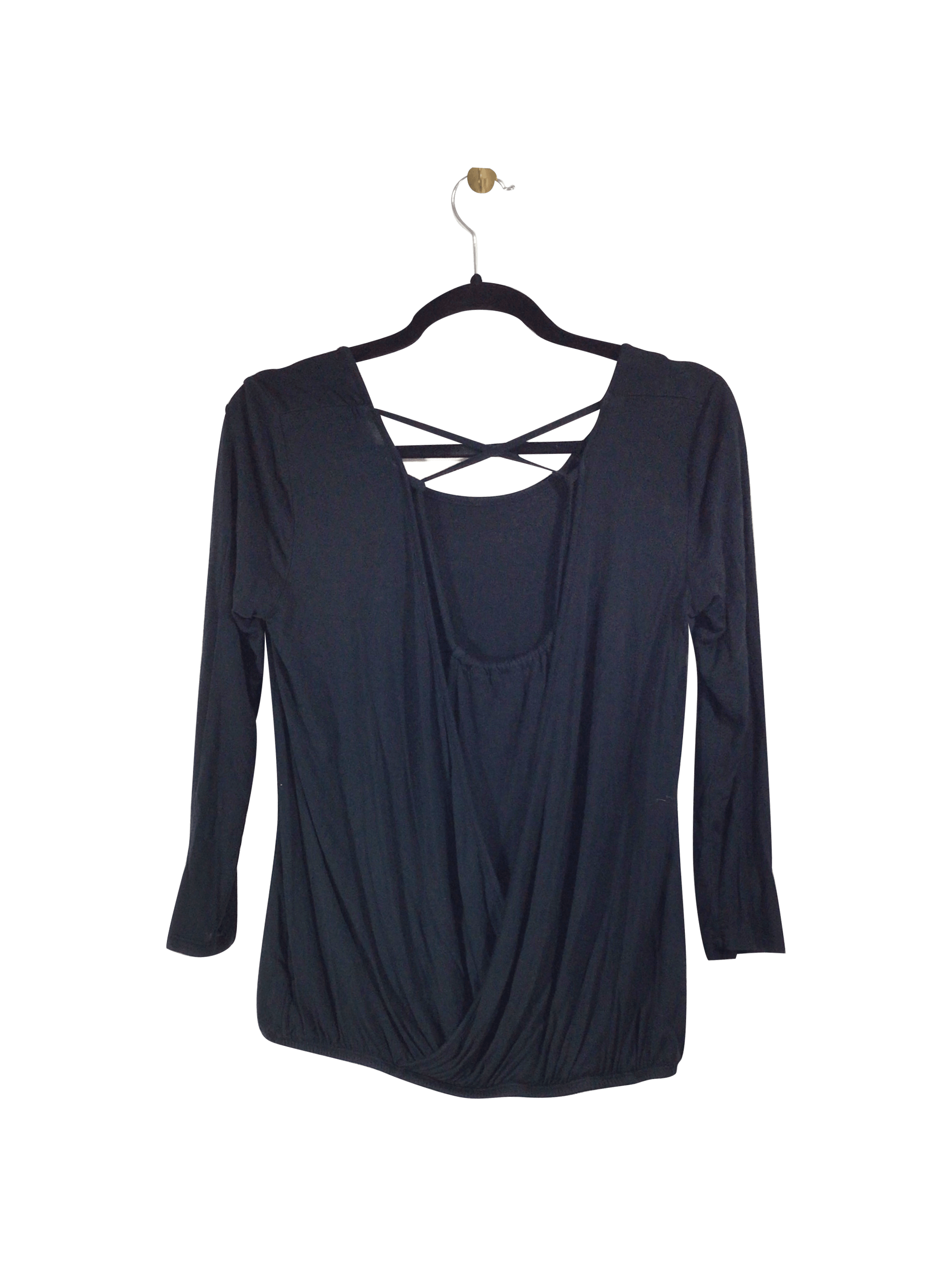 JESSICA SIMPSON Stylish Women's Black Regular Fit Blouses - Size S