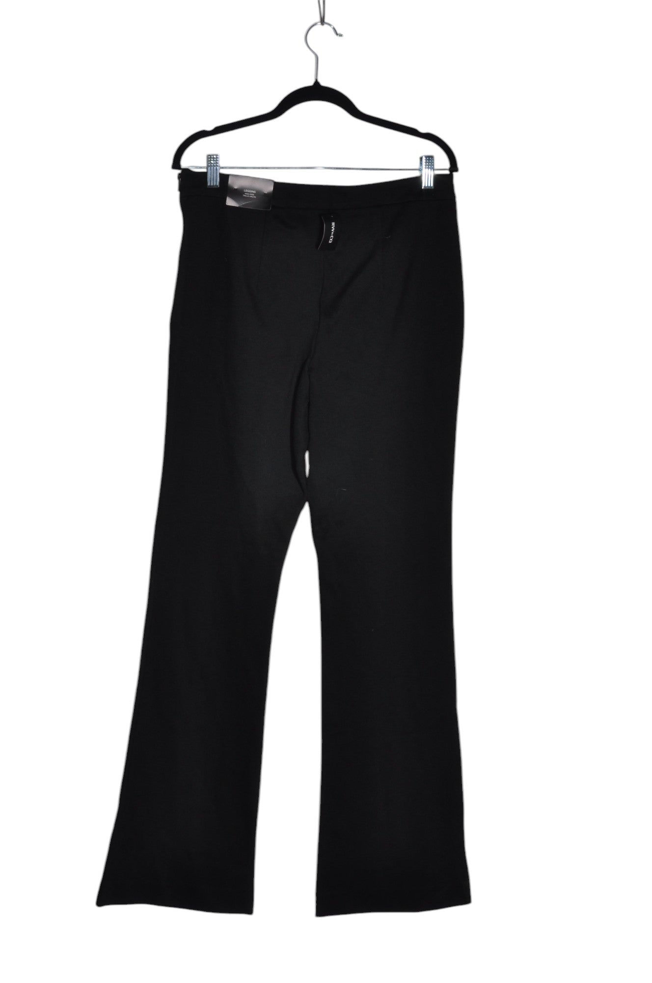 RW&CO Stylish Women's Black Regular Fit Work Pants - Size L