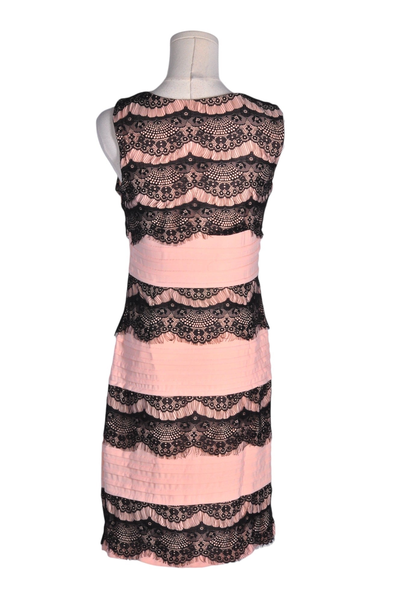 Stylish CLEO Women's Pink Regular Fit Sheath Dress - Size 6