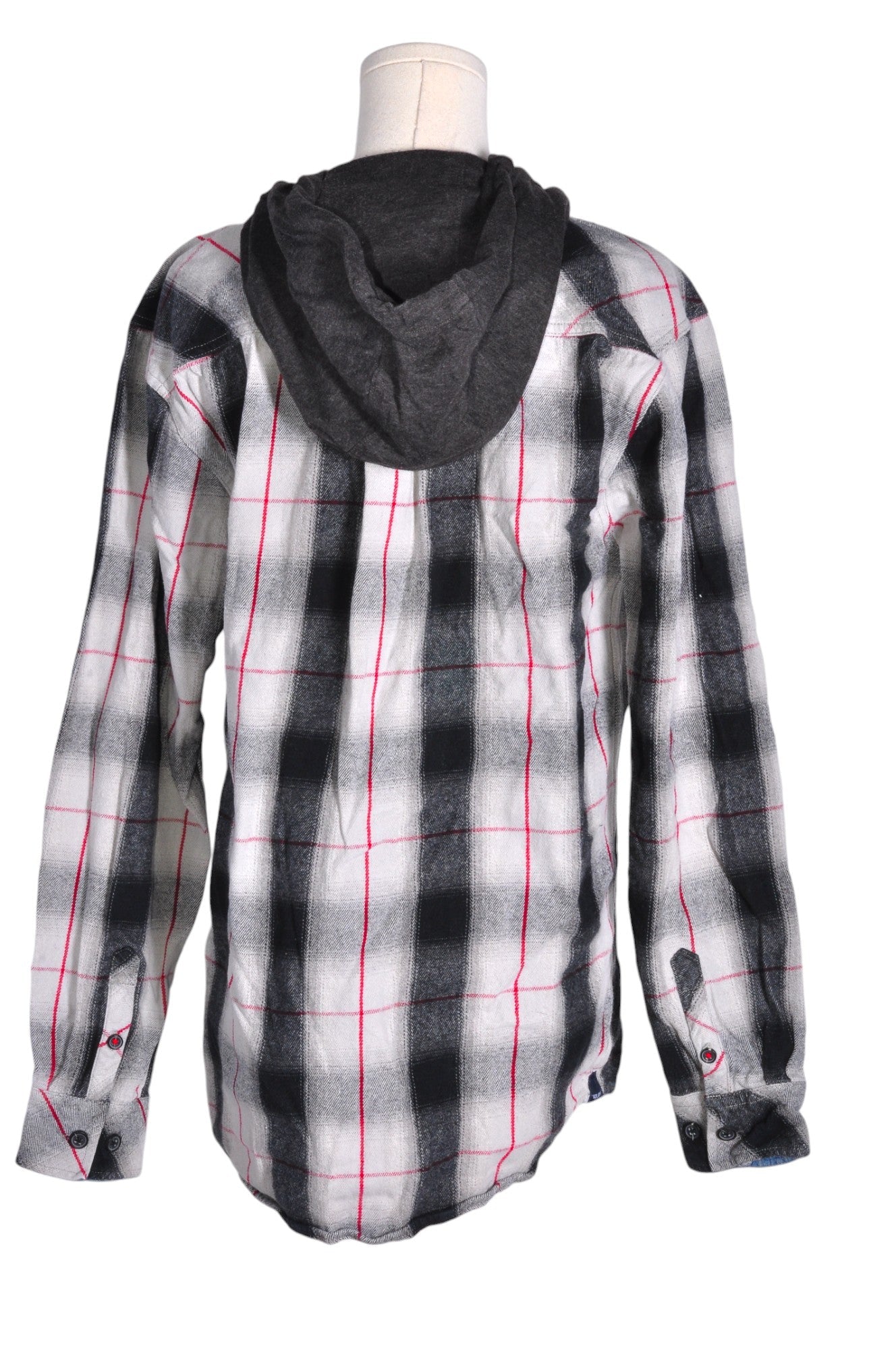 Stylish KOLBY Women's Gray Regular Fit Button - Down Tops in Size L