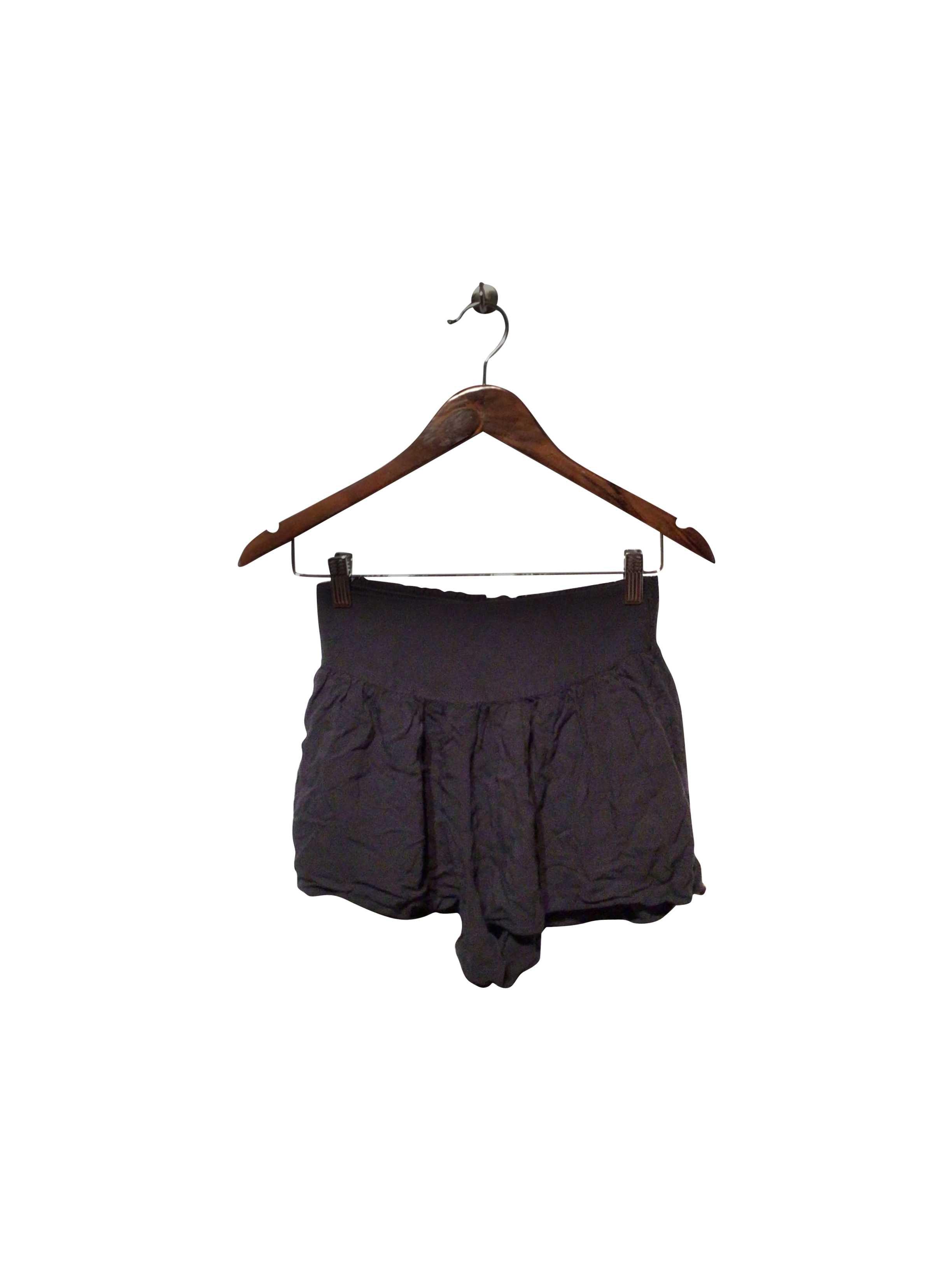 Stylish AMERICAN EAGLE Regular Fit Black Pant Shorts - Size S