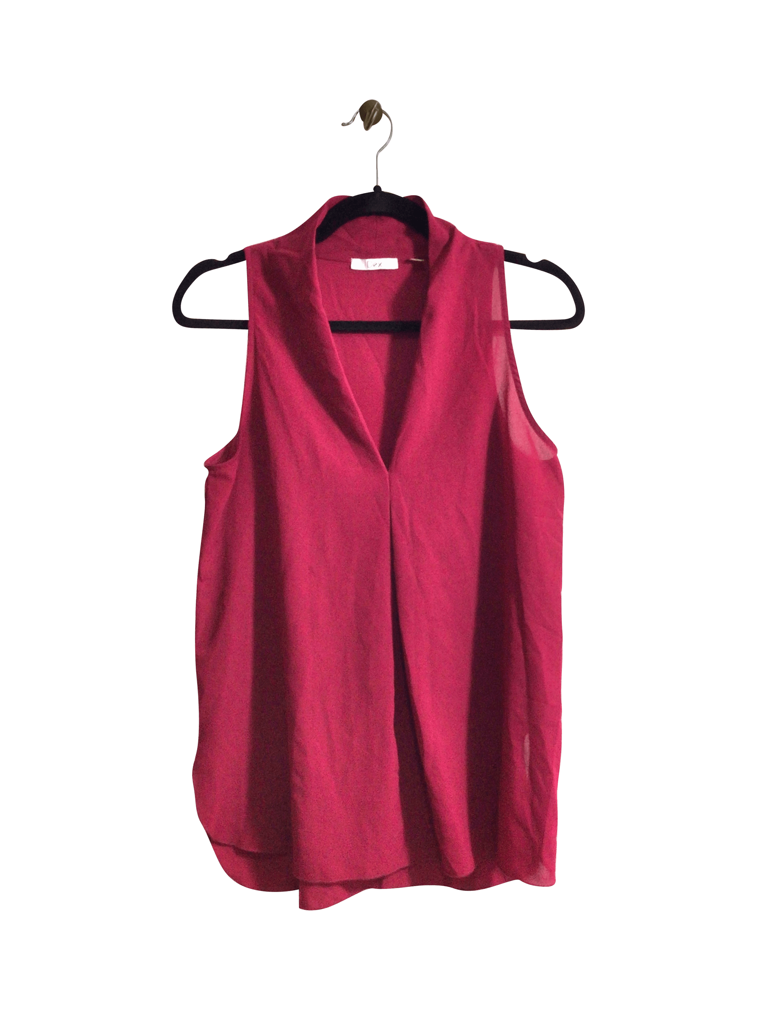 Stylish DEX Red Regular Fit Women's Blouses - Size S