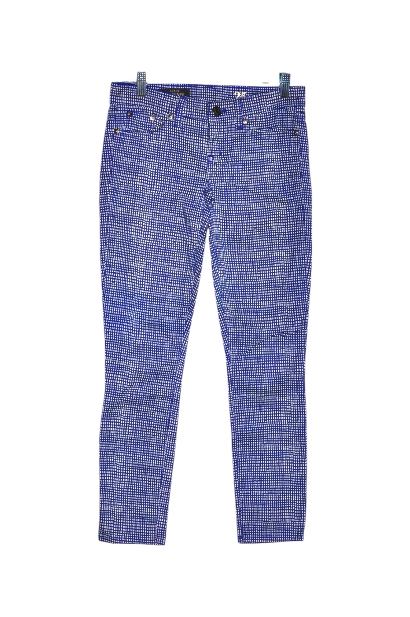 J. CREW Stylish Women's Blue Regular Fit Work Pants - Size S