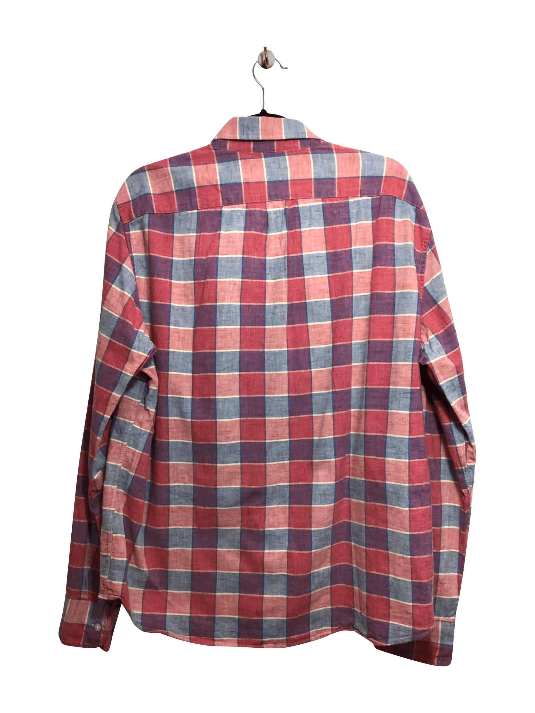 J. CREW Stunning Pink Regular Fit Button-down Top - XL