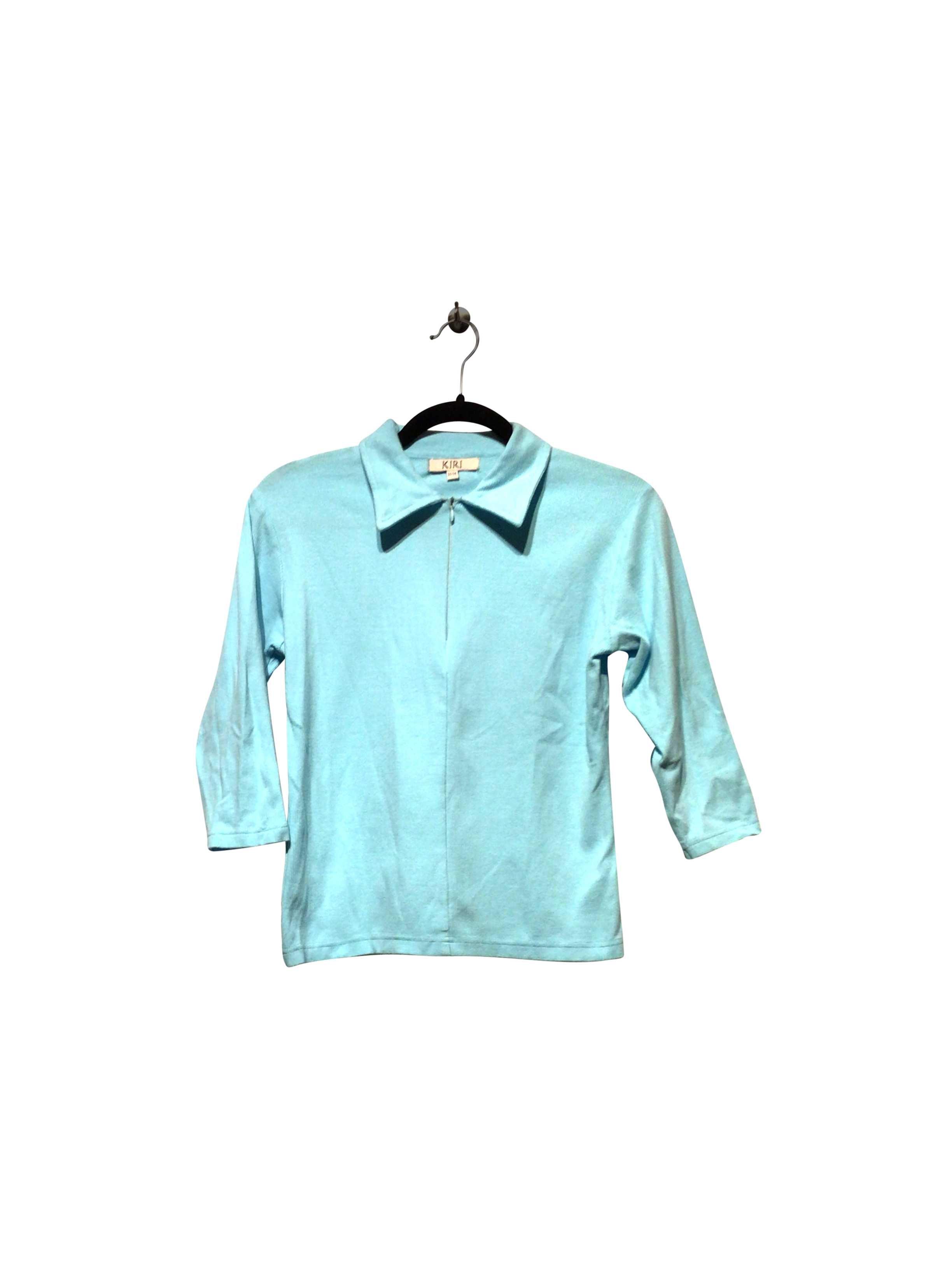 Stylish KIRI Regular Fit Blue Blouse - Size M