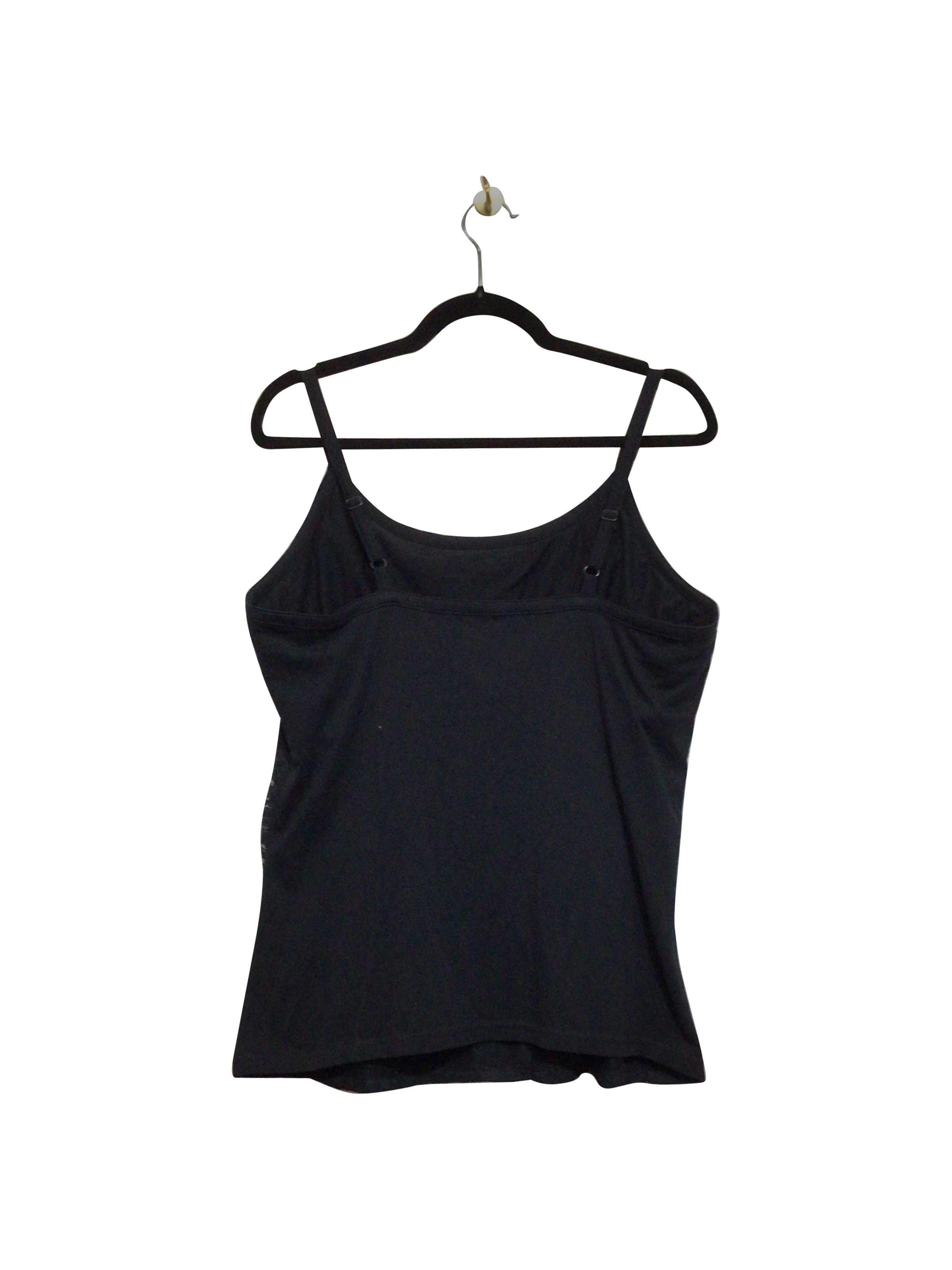 Stylish DENIM 24/7 Regular Fit Black Tank Top - Size L