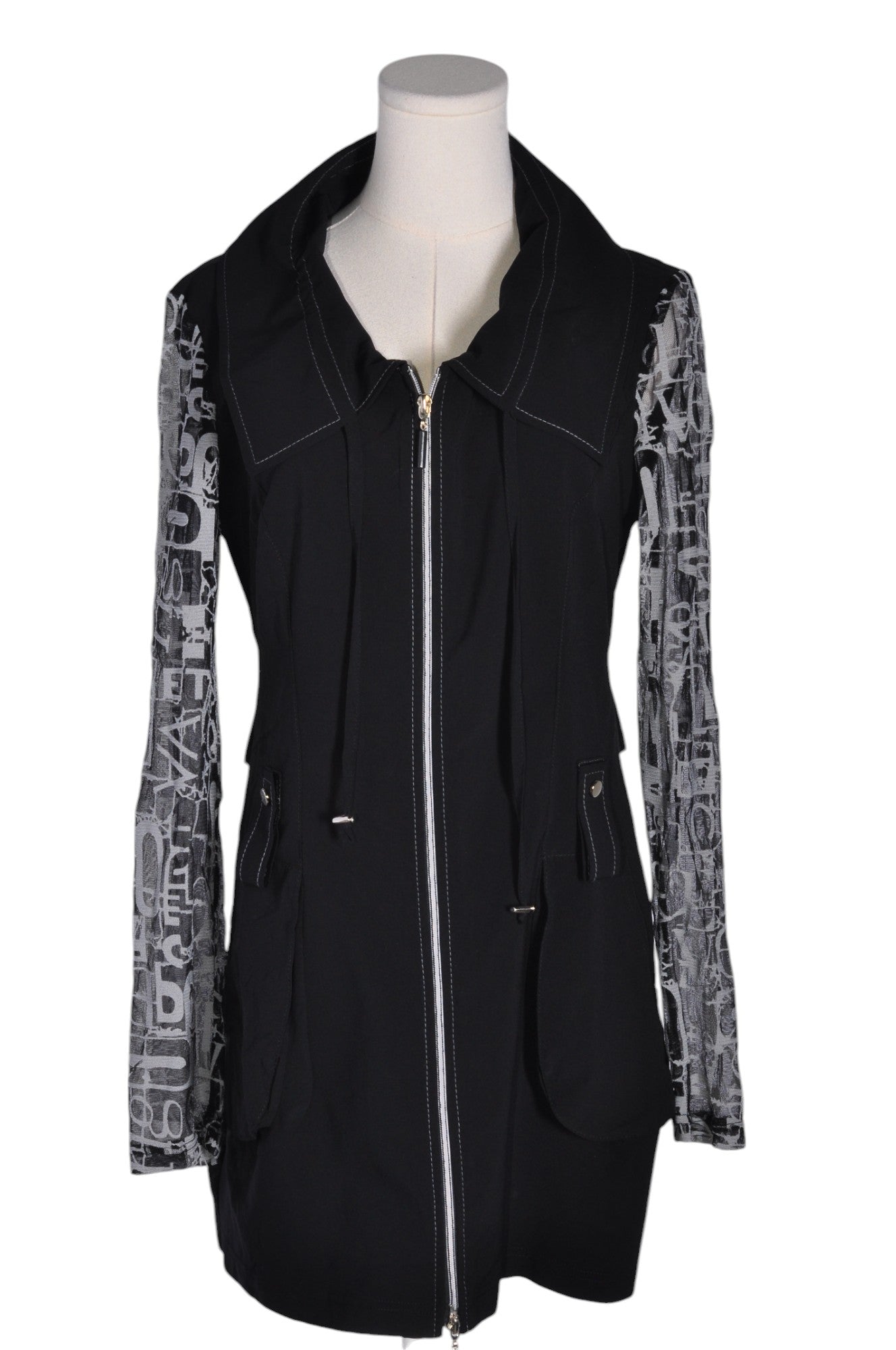 JOSEPH RIBKOFF Stylish Women's Regular Fit Black Blouse - Size 10