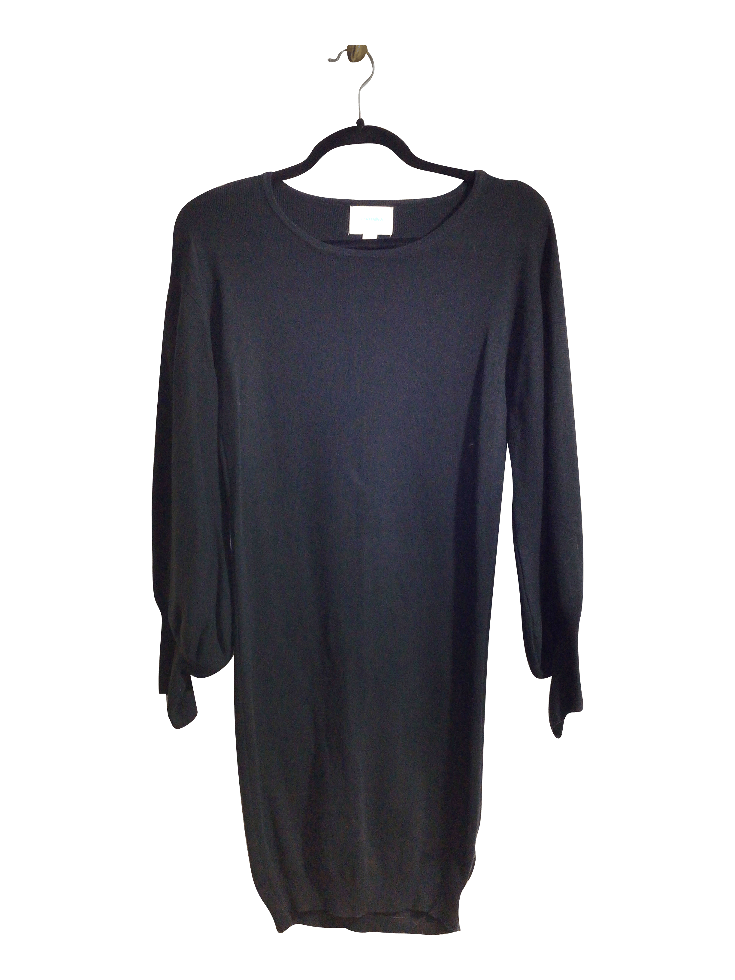 Stylish JOVONNA Blue Regular-Fit Women's Shirt Dress - Size S