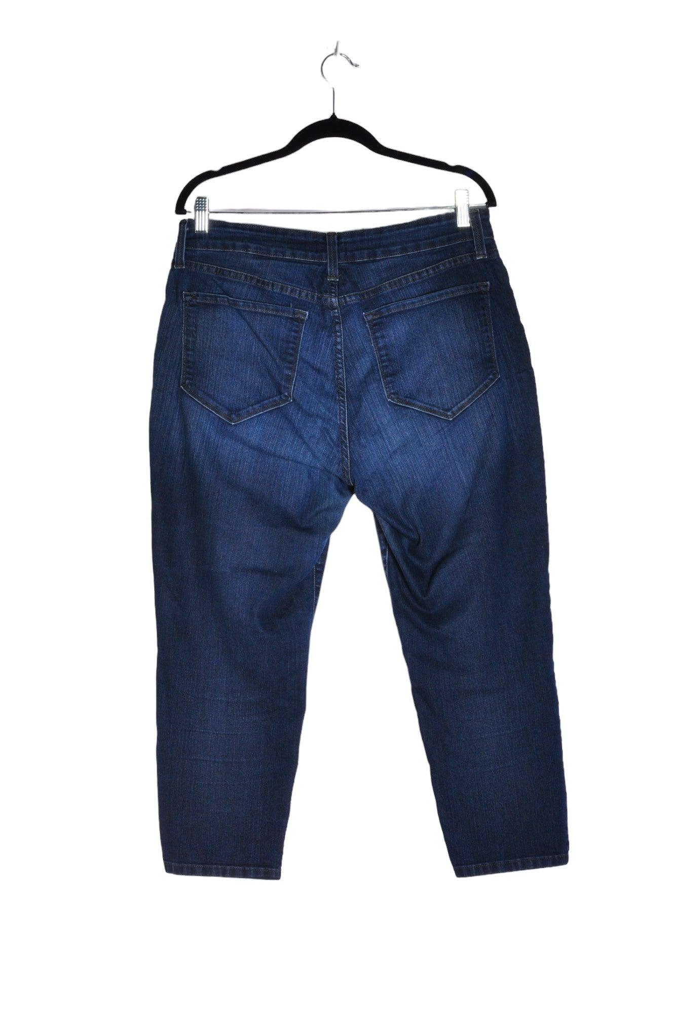 Stylish N X D Women's Regular Fit Black Straight-Legged Jeans - Size 14