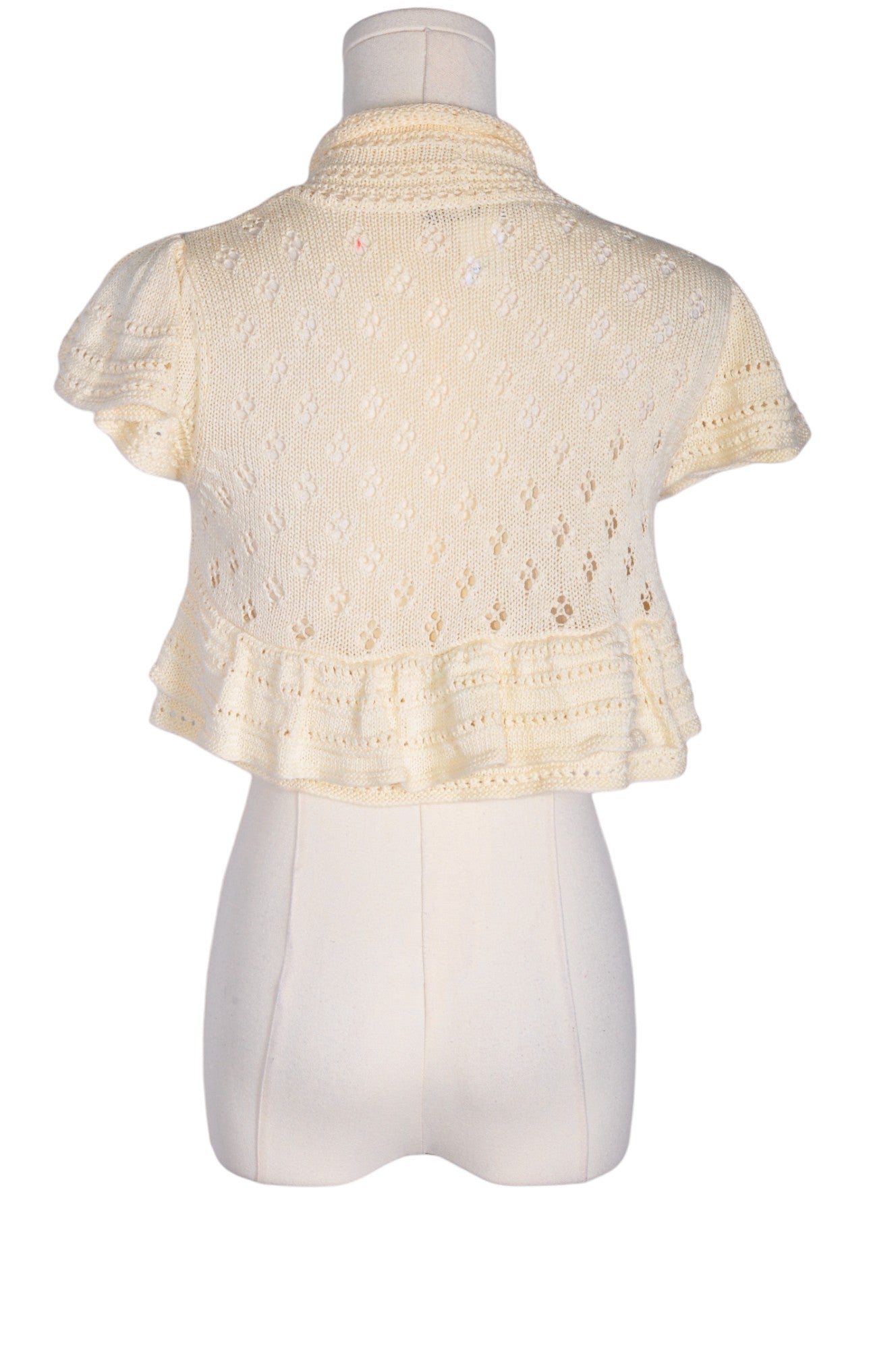 NANETTE LEPORE Stylish Women's Beige Regular Fit Boleros - Size S