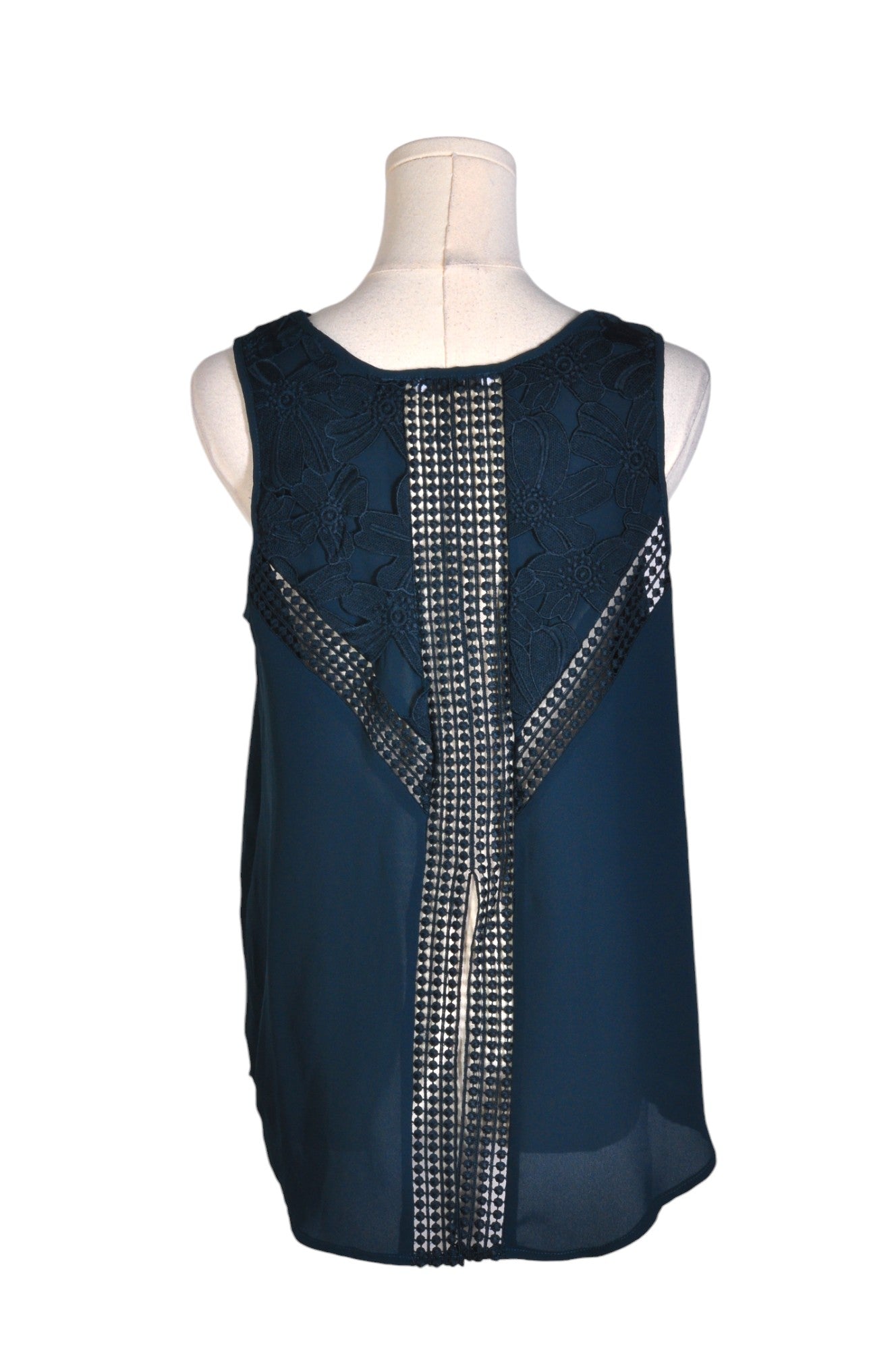 Stylish DEX Women's Regular Fit Blue Blouse - Size M