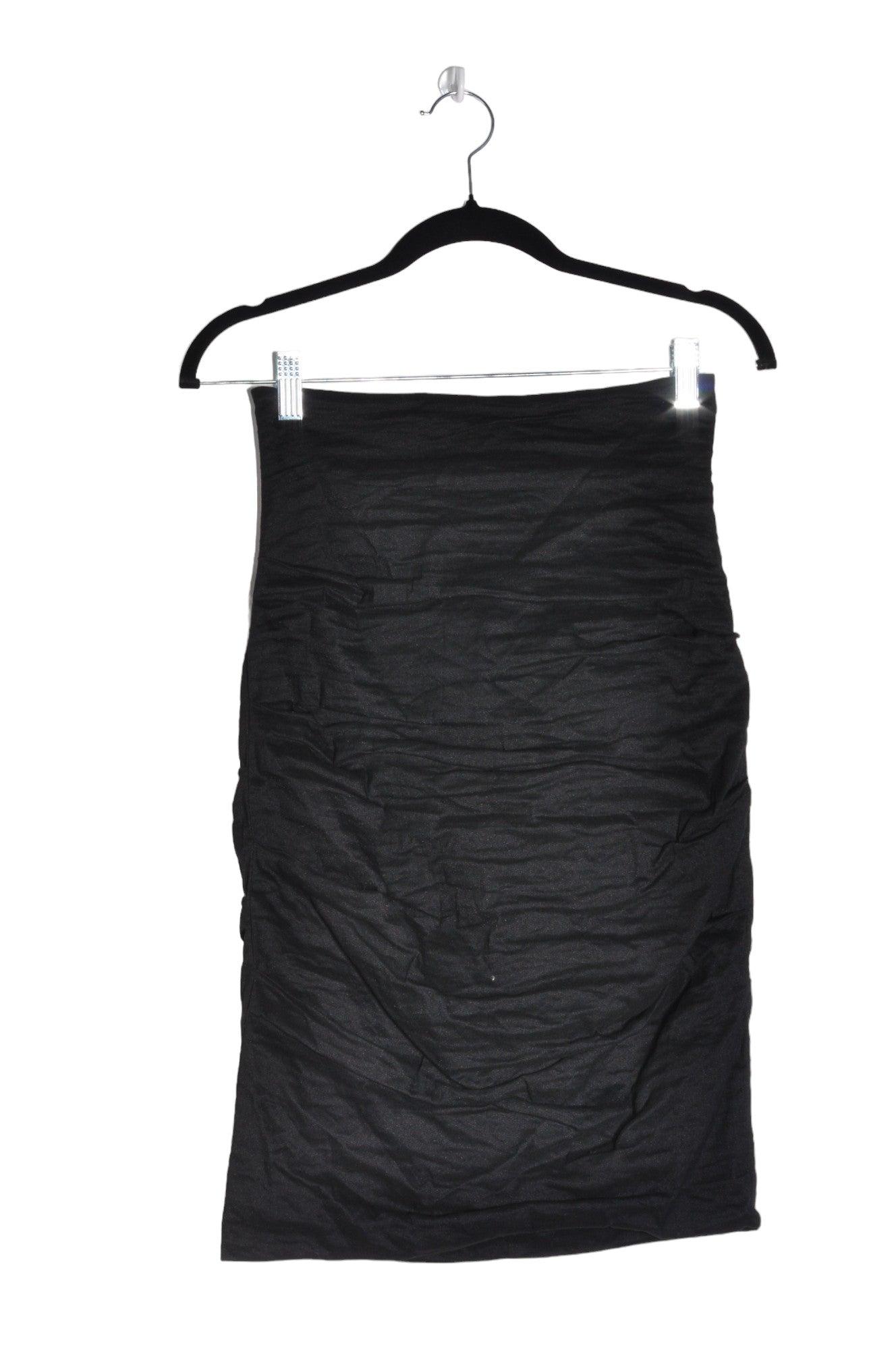 NICOLE MILLER Stylish Women's Casual Black Regular-fit Skirt - Size 6