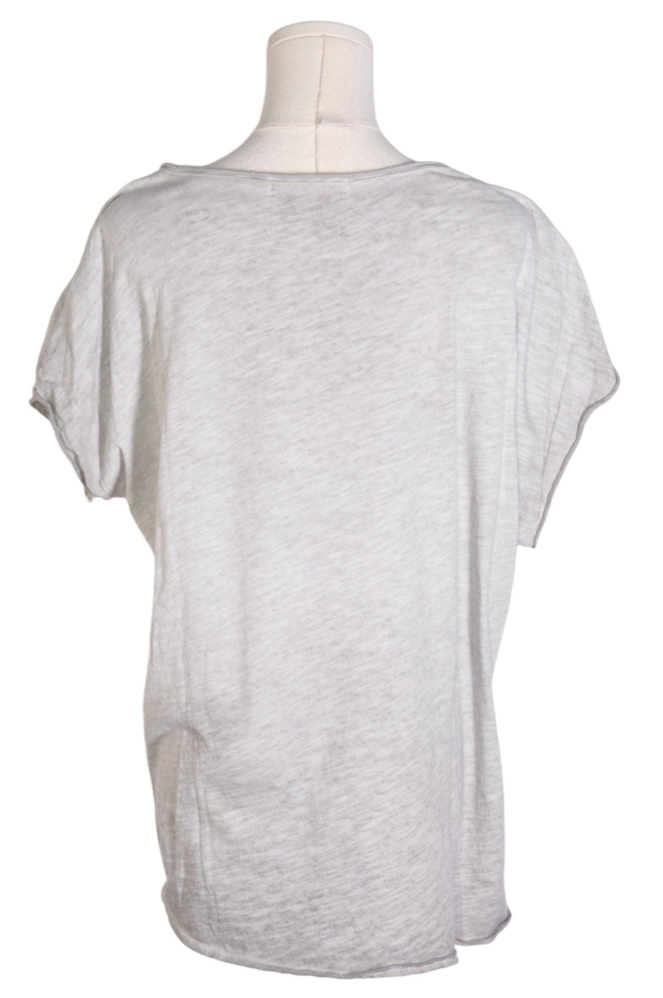 Stylish AMOROSA Gray Regular Fit Women's T-Shirt - Size M
