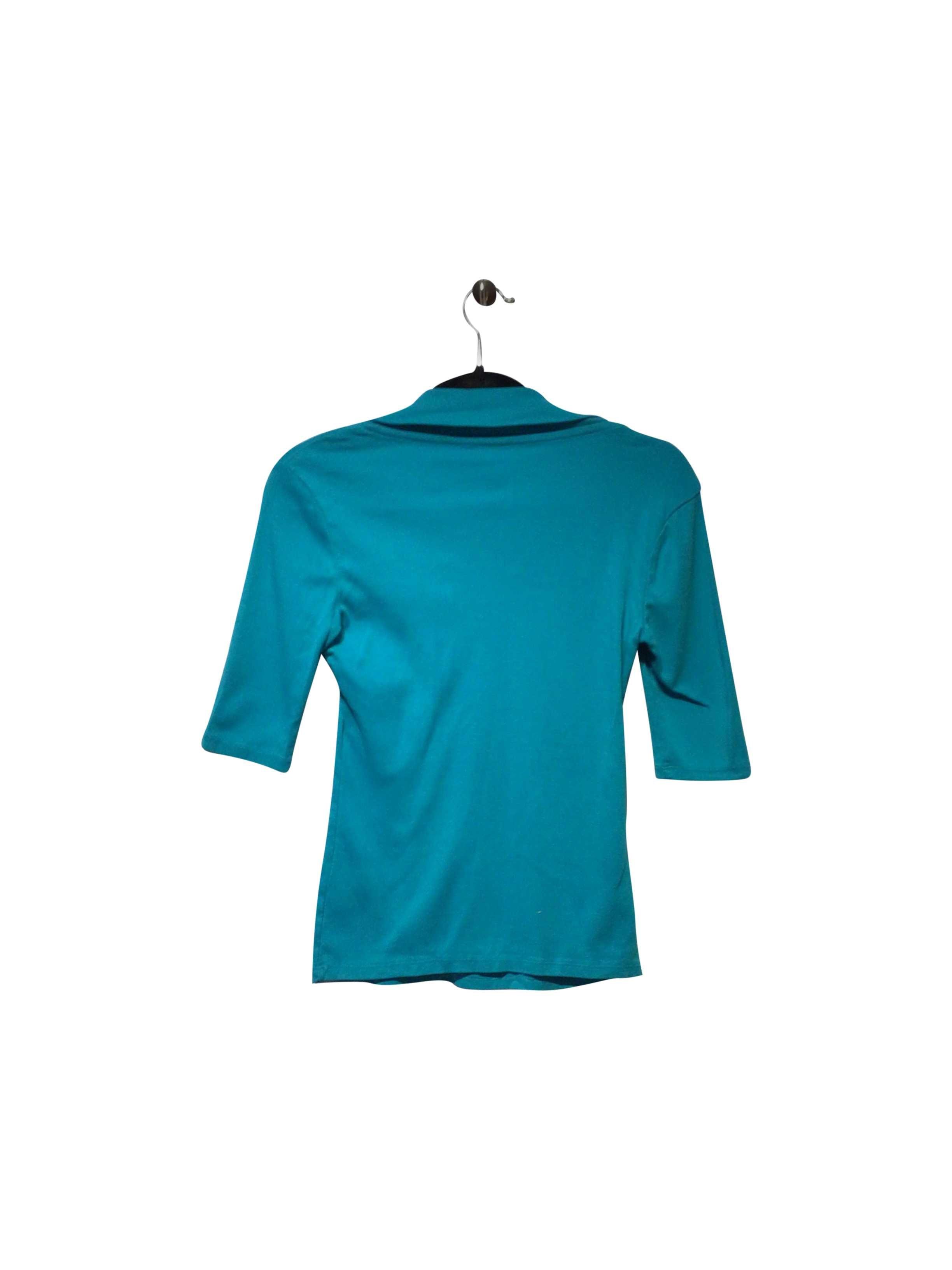 CLEO Stylish Regular Fit Blue Blouse - Size S