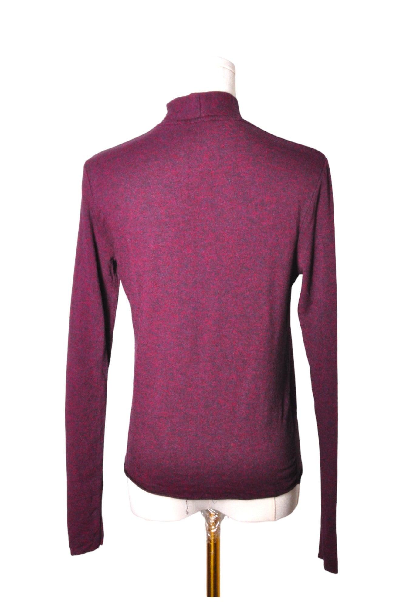 Stylish KIT ACE Women's Red Regular-Fit Turtleneck Top - Size 4