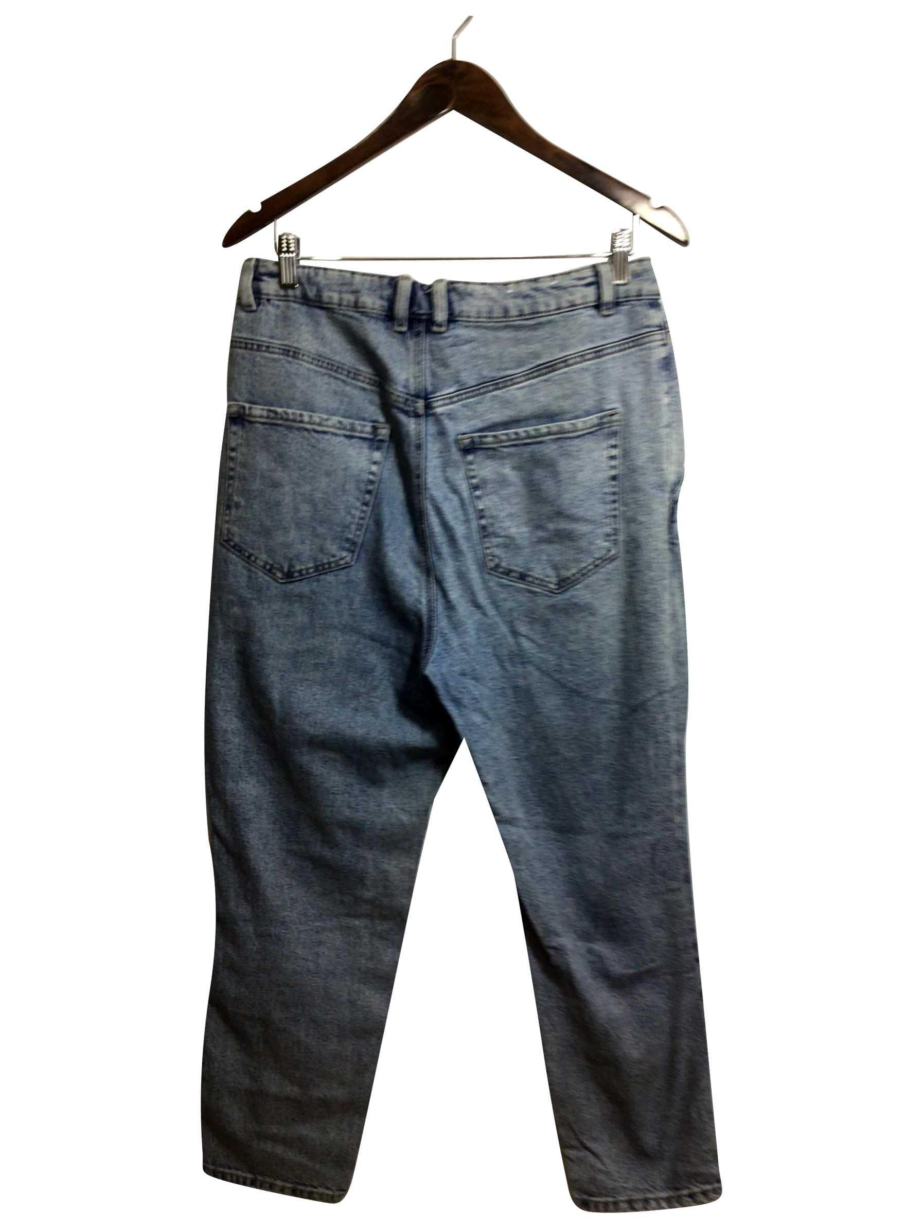 DYNAMITE Stylish Regular Fit Blue Straight - Legged Second - Hand Jeans Size 29