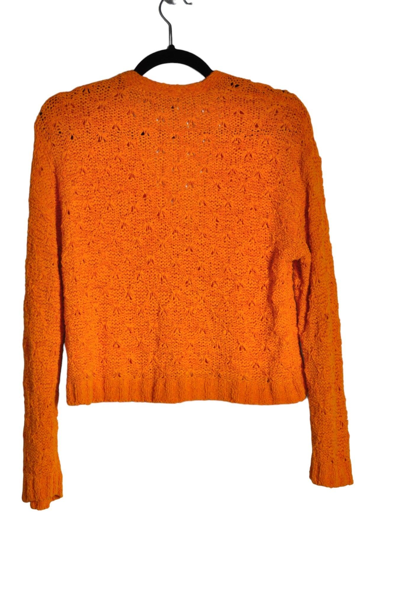 Gorgeous AMERICAN EAGLE Women's Orange Regular Fit Knit Tops - Size S