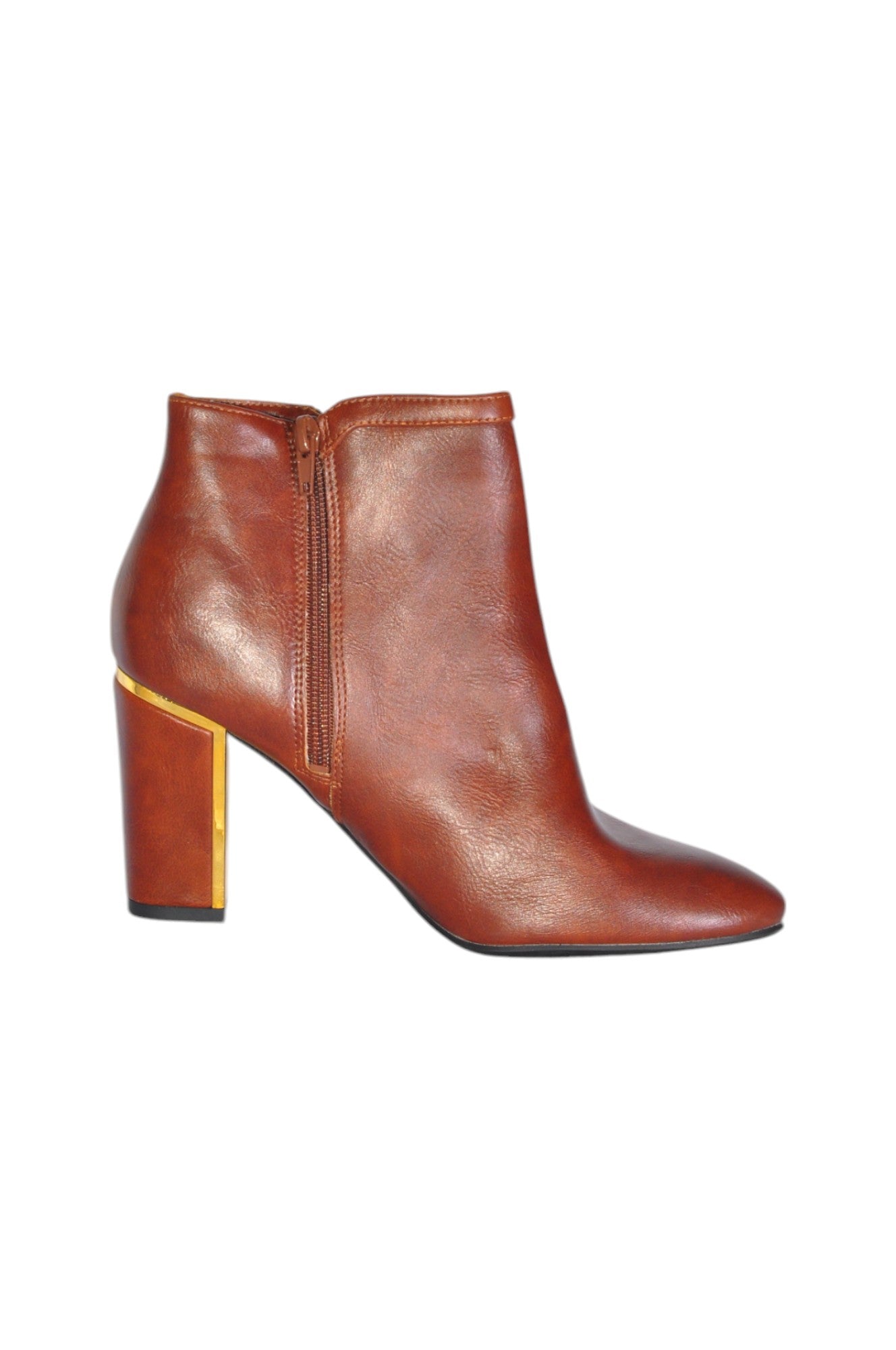 DUNION Women Heels Regular fit in Brown - 8.5