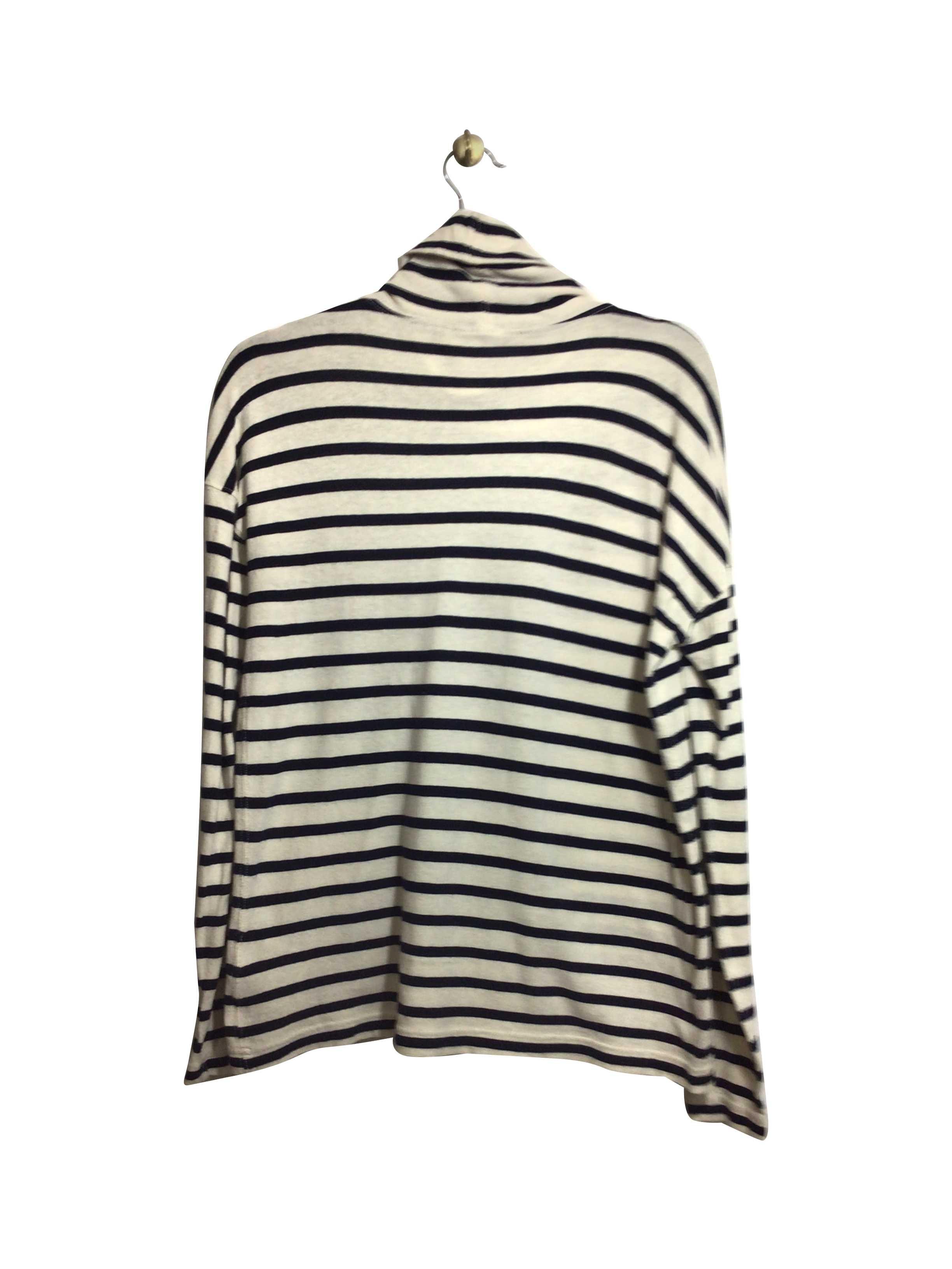 J. CREW Classic Regular Fit White Turtleneck Top - Size S