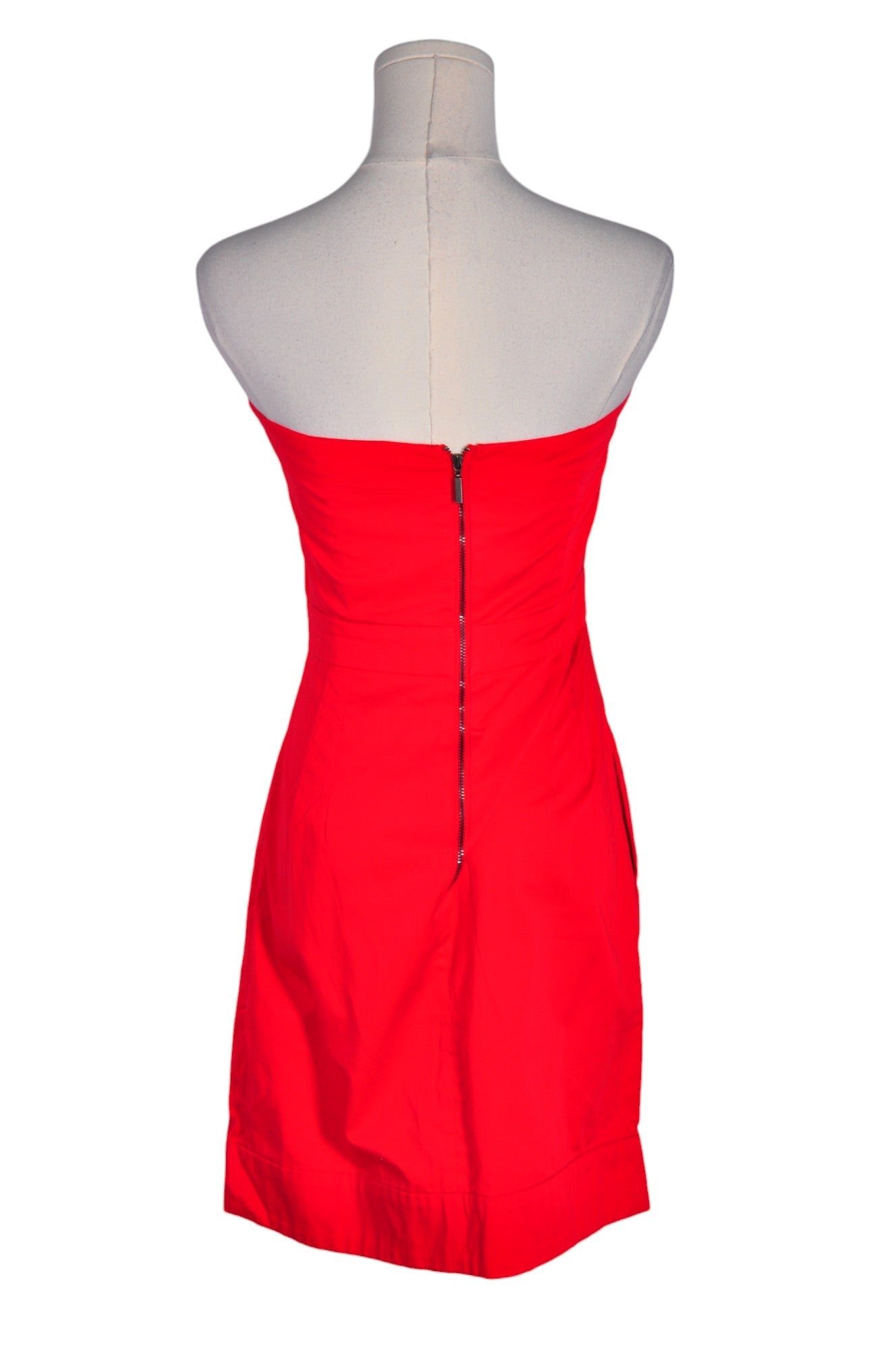 Stylish JACOB Women's Red Regular Fit & Flare Dress - Size 2