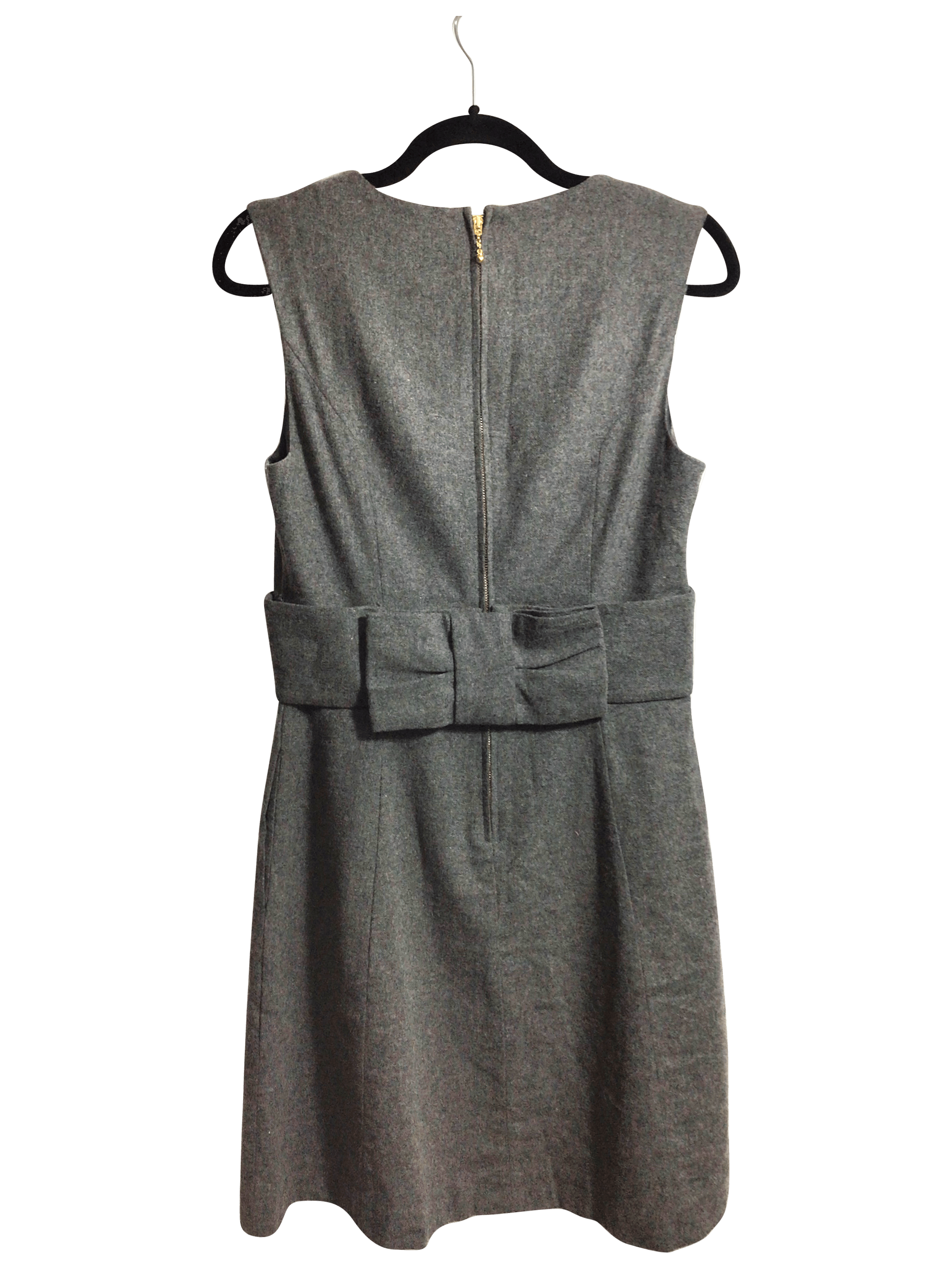 KATE SPADE Stylish Women's Gray Regular Fit Midi Dress - Size 8