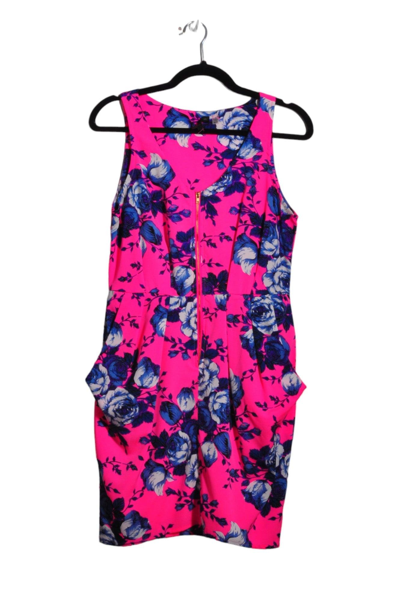 DEX Second Hand Women's Pink Regular Fit Midi Dress - Size M