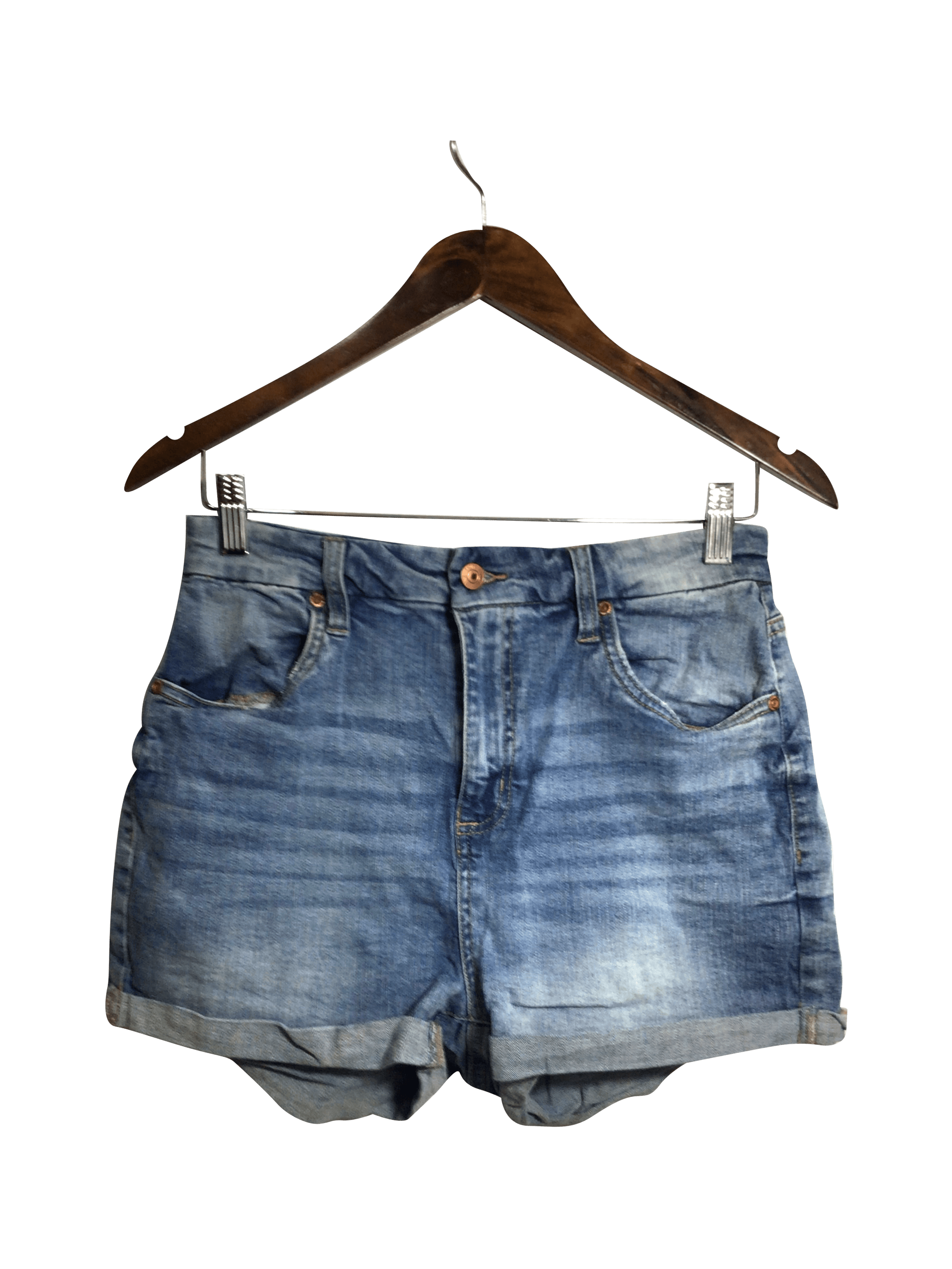BLUENOTES Stylish Women's Blue Regular-Fit Denim Shorts - Size 10