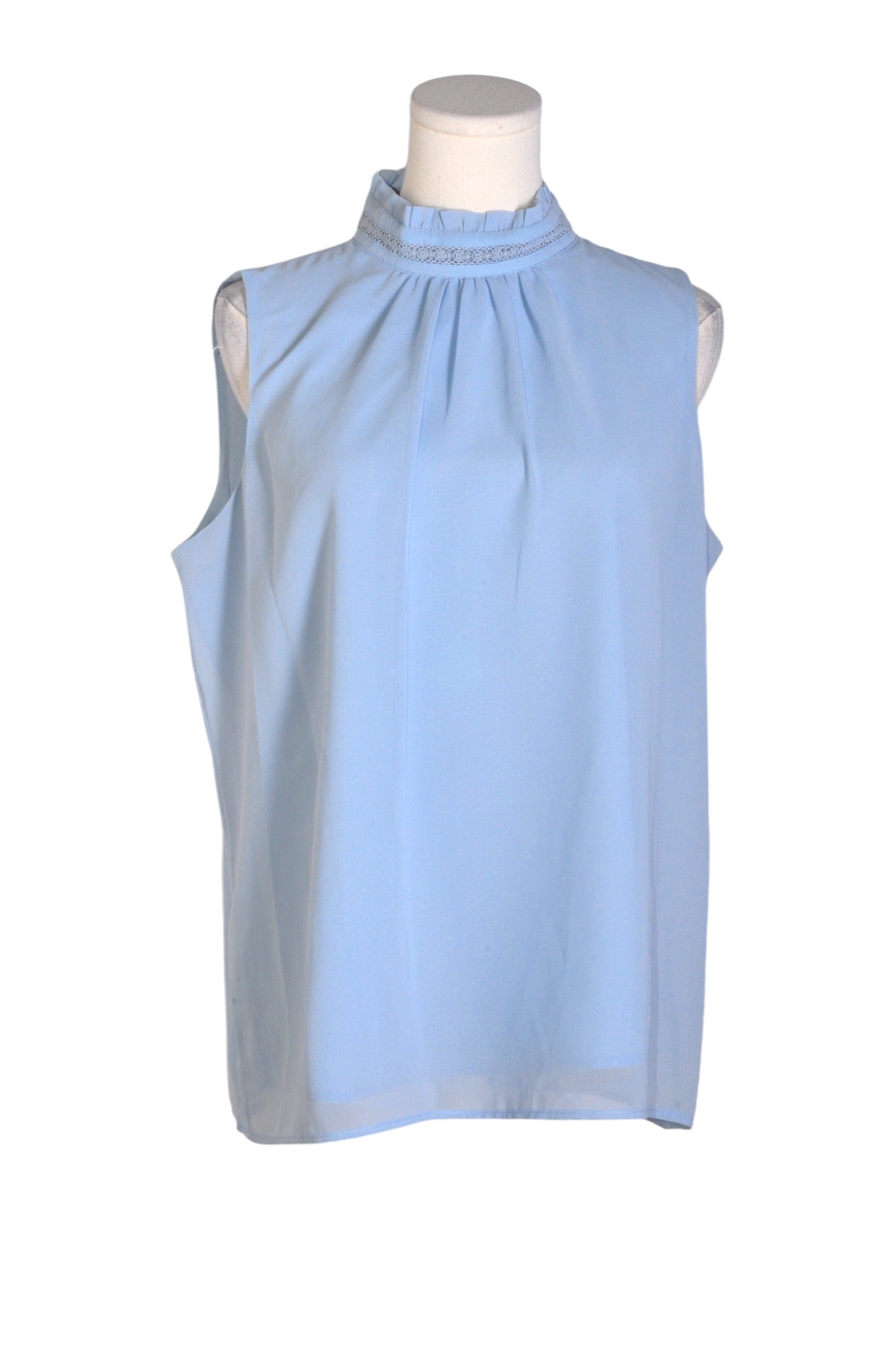 Stylish KARL LAGERFELD Blue Regular - fit Women's Blouses in Size M