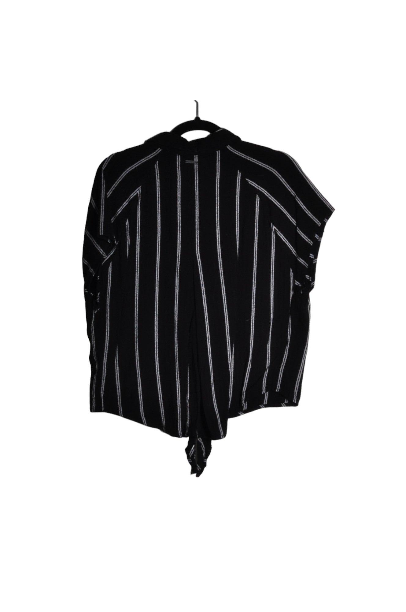 Stylish AMONGST FEW Women's Regular-Fit Black Blouse - Size S