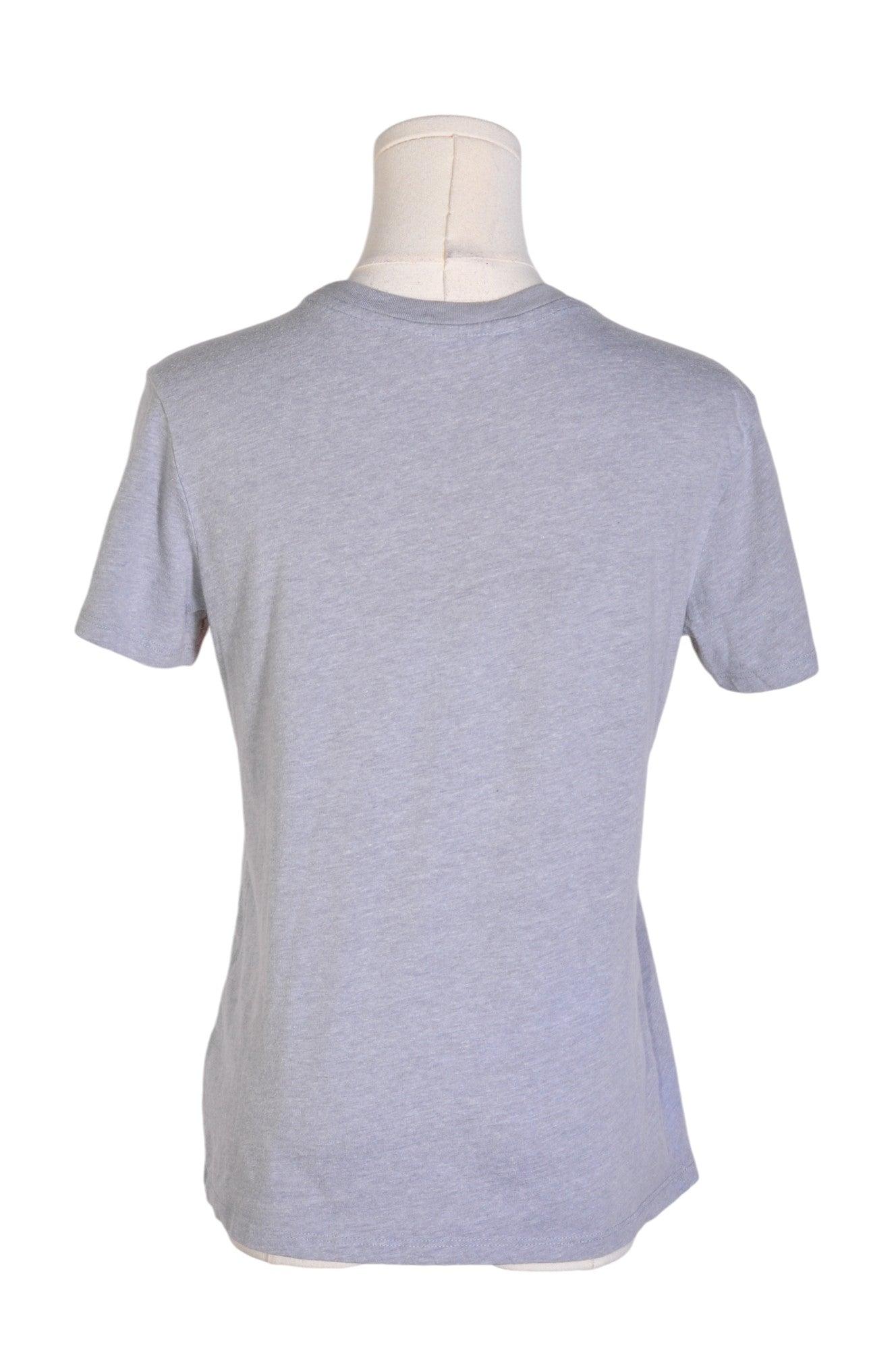 BLUENOTES Stylish Women's Gray Regular-Fit T-Shirts - Size M