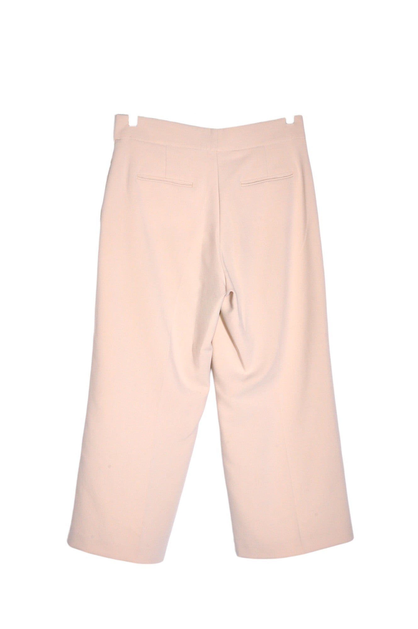 ANN TAYLOR Women's Stylish Regular Fit Beige Work Pants - Size 8